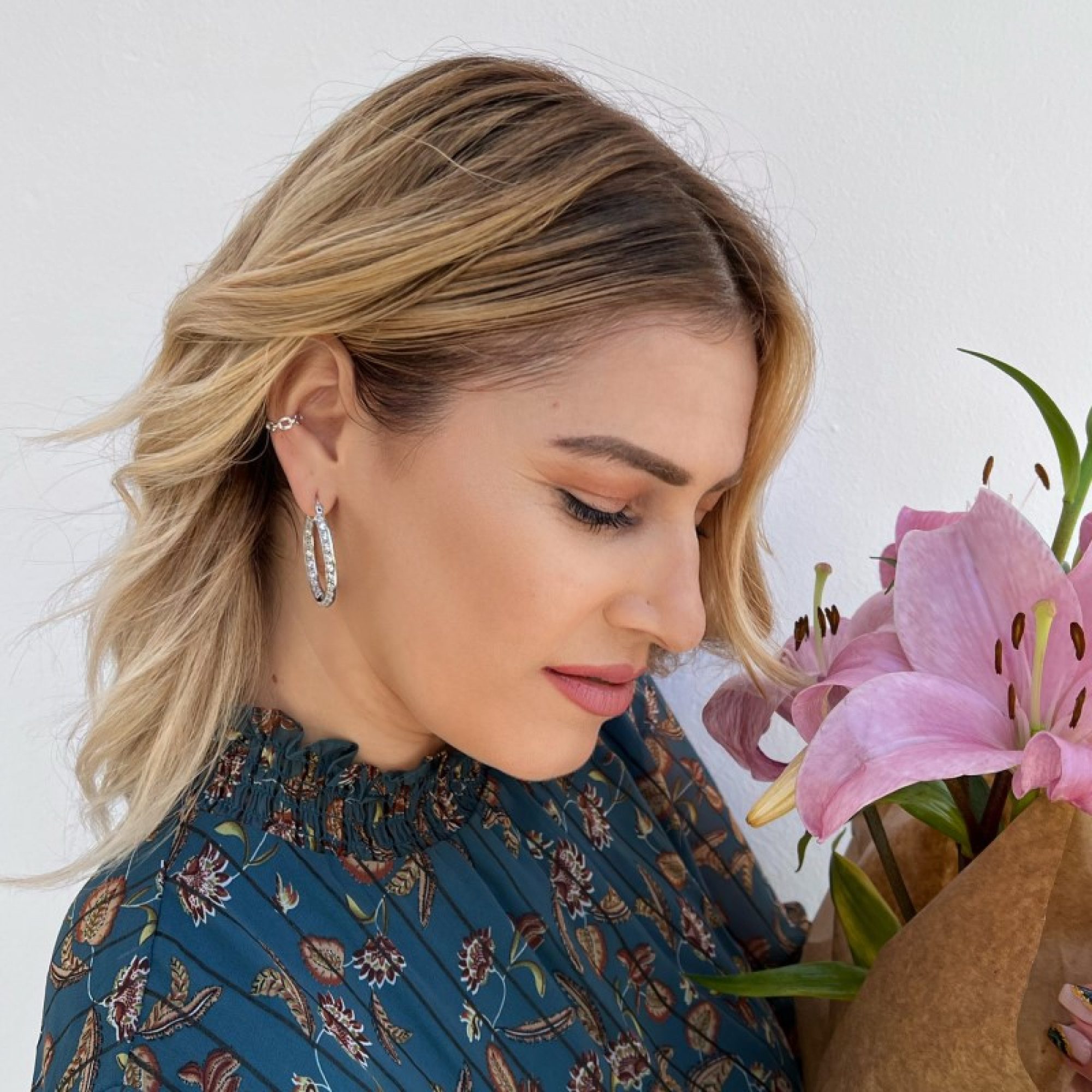 Σκουλαρίκια Ear cuffs αλυσίδα