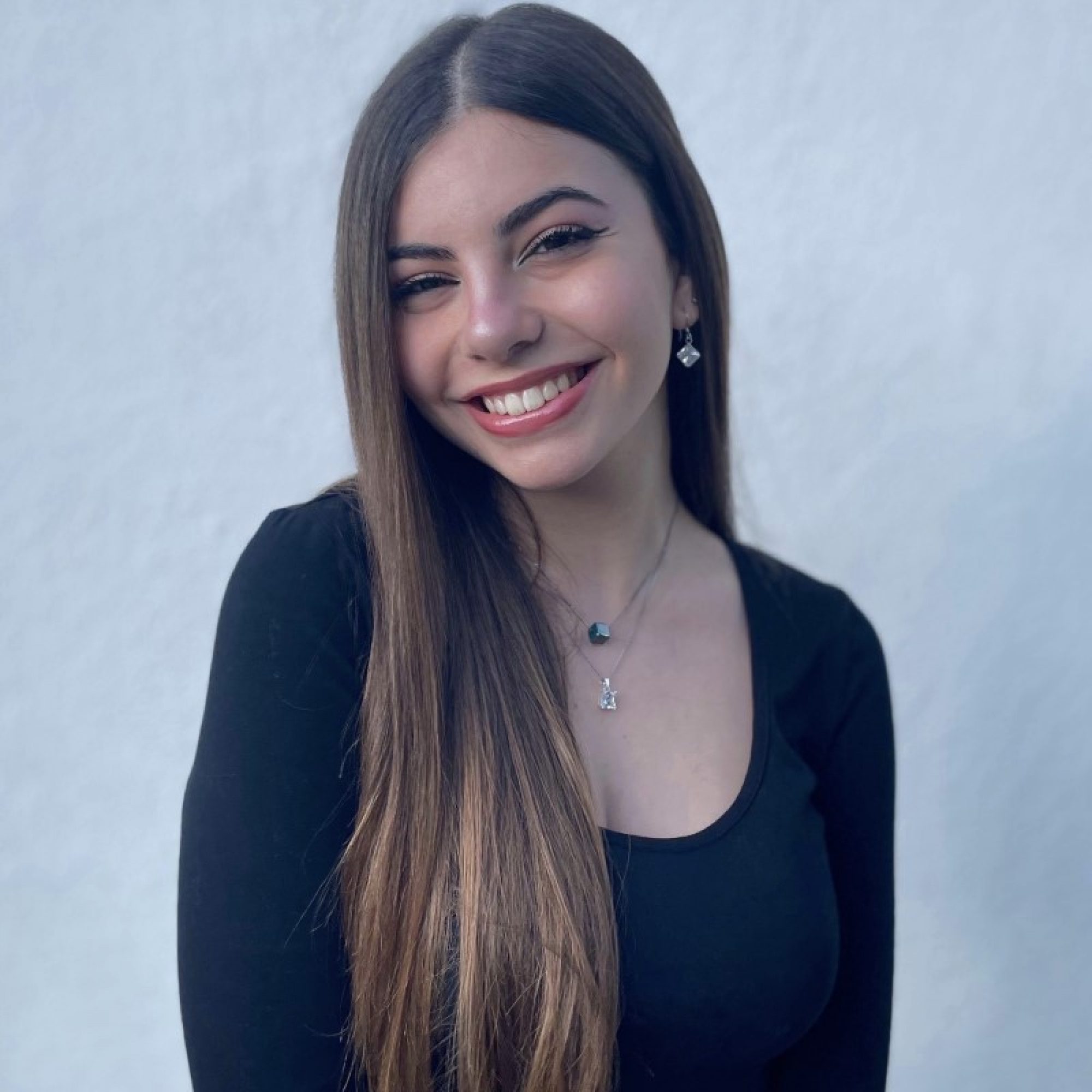 Forest green bead necklace