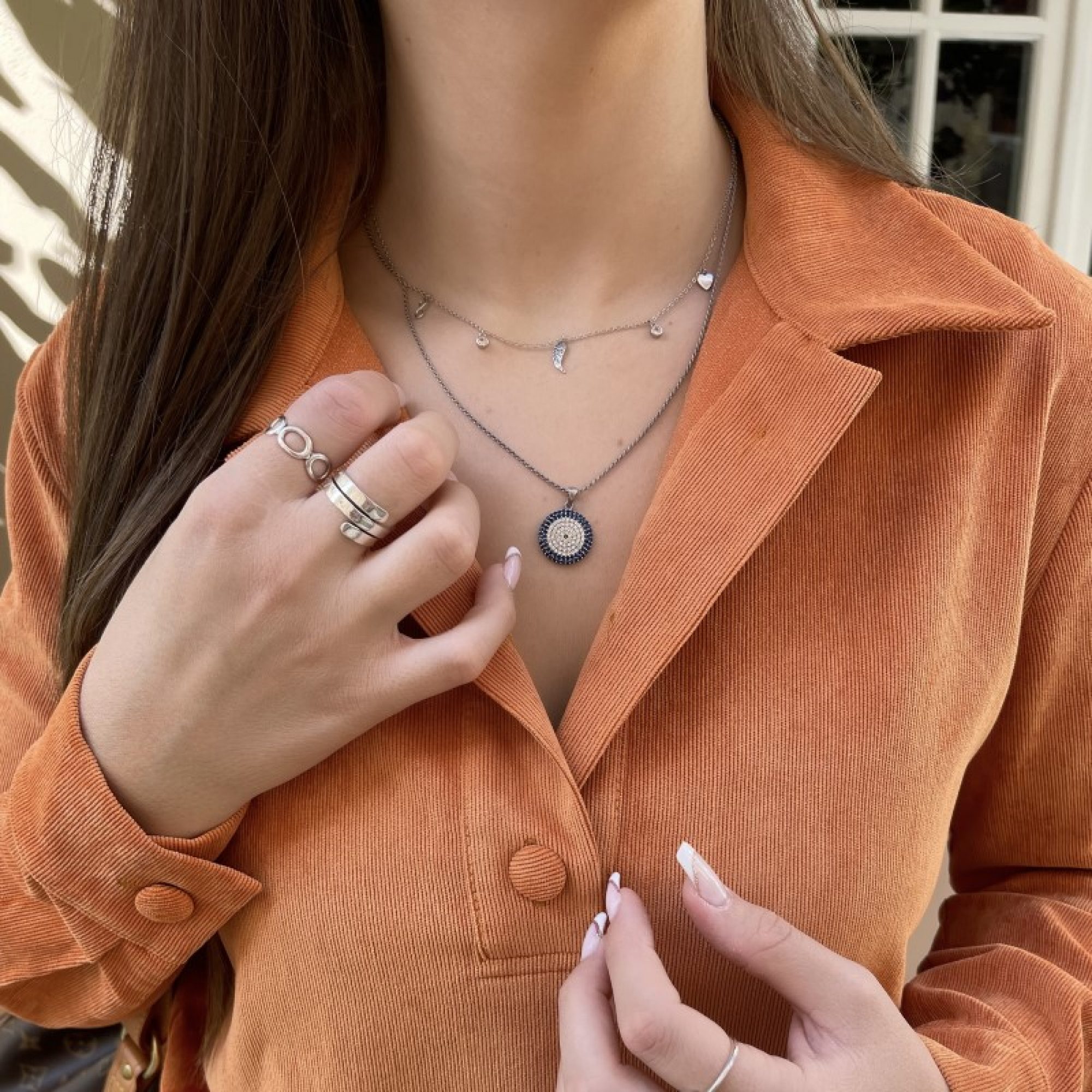 Δαχτυλίδι με σχέδιο αλυσίδα