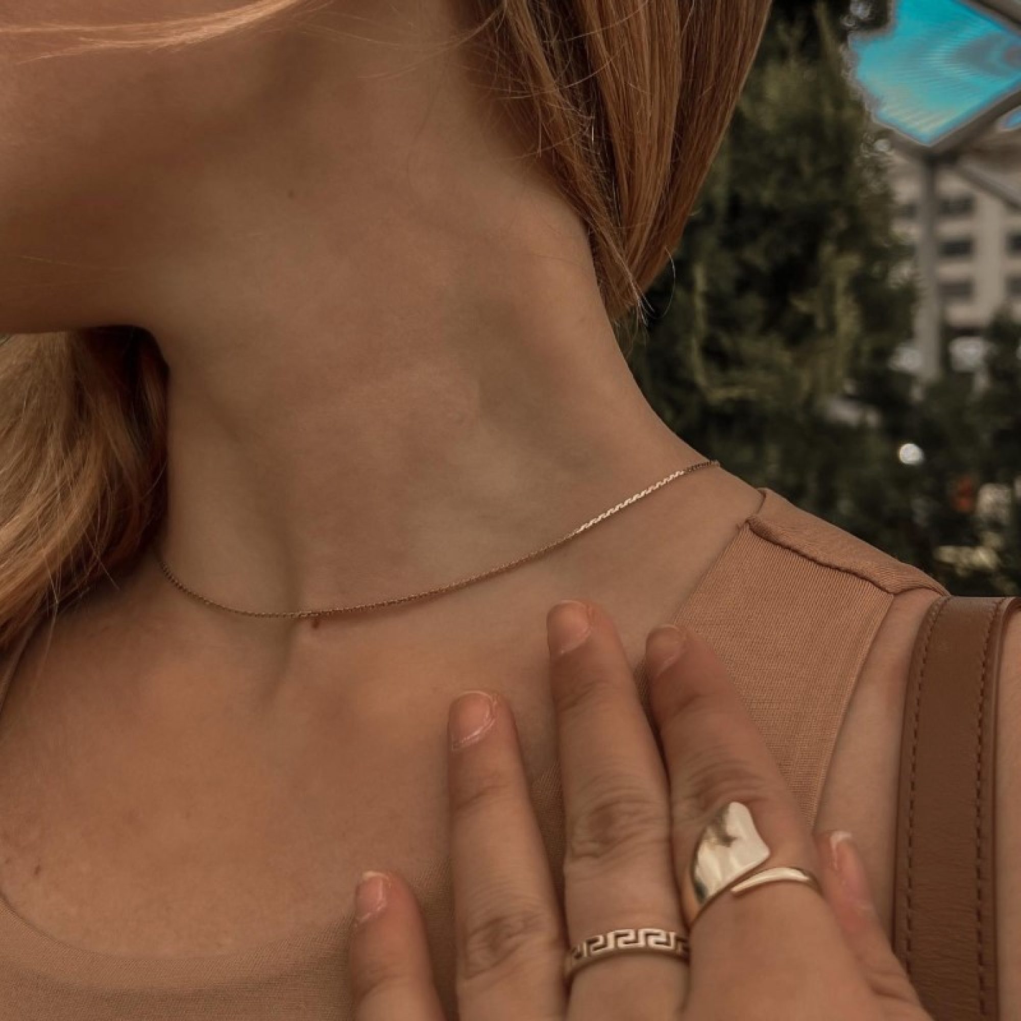 Δαχτυλίδι μαίανδρος επίχρυσο