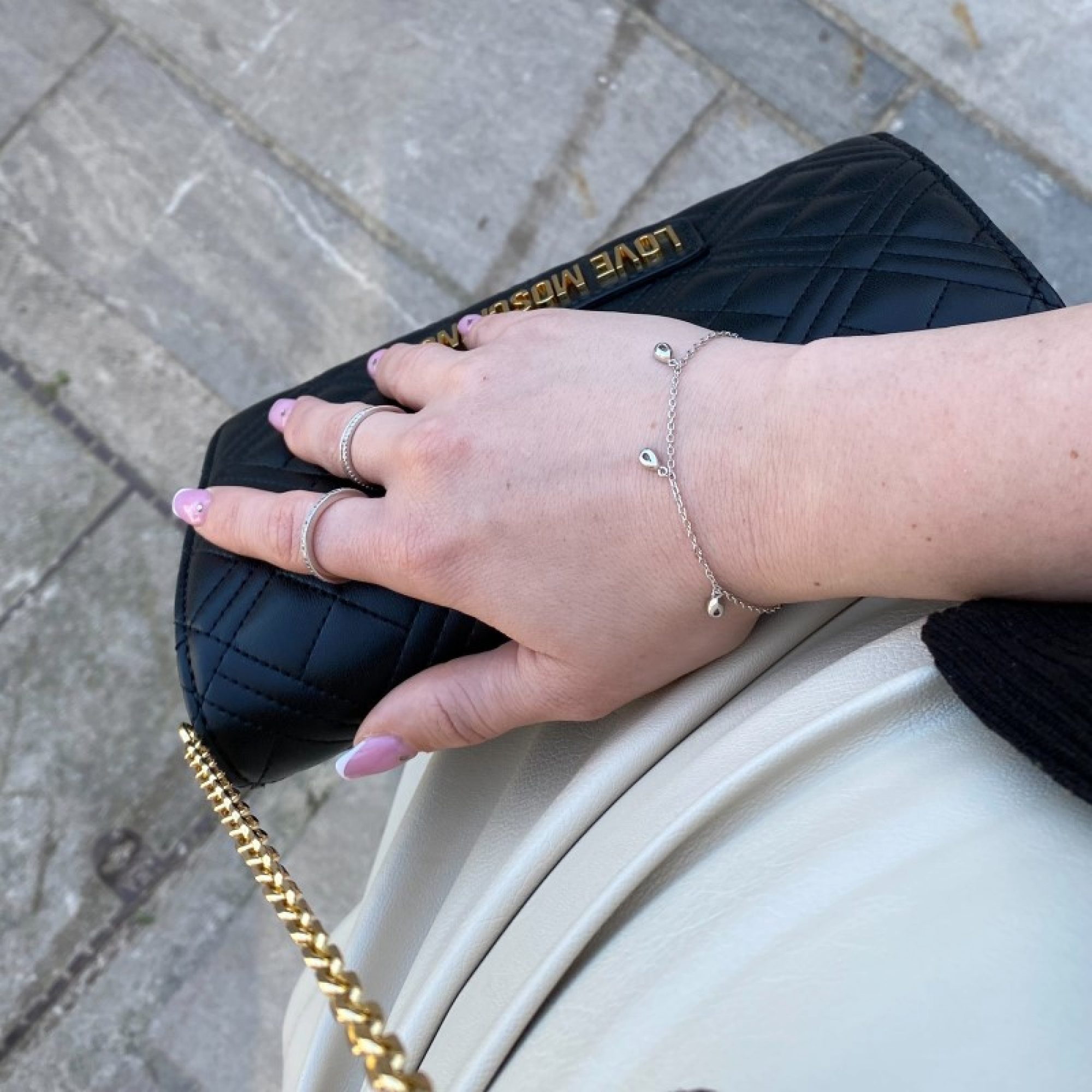 Βραχιόλι με πέτρες ζιργκόν