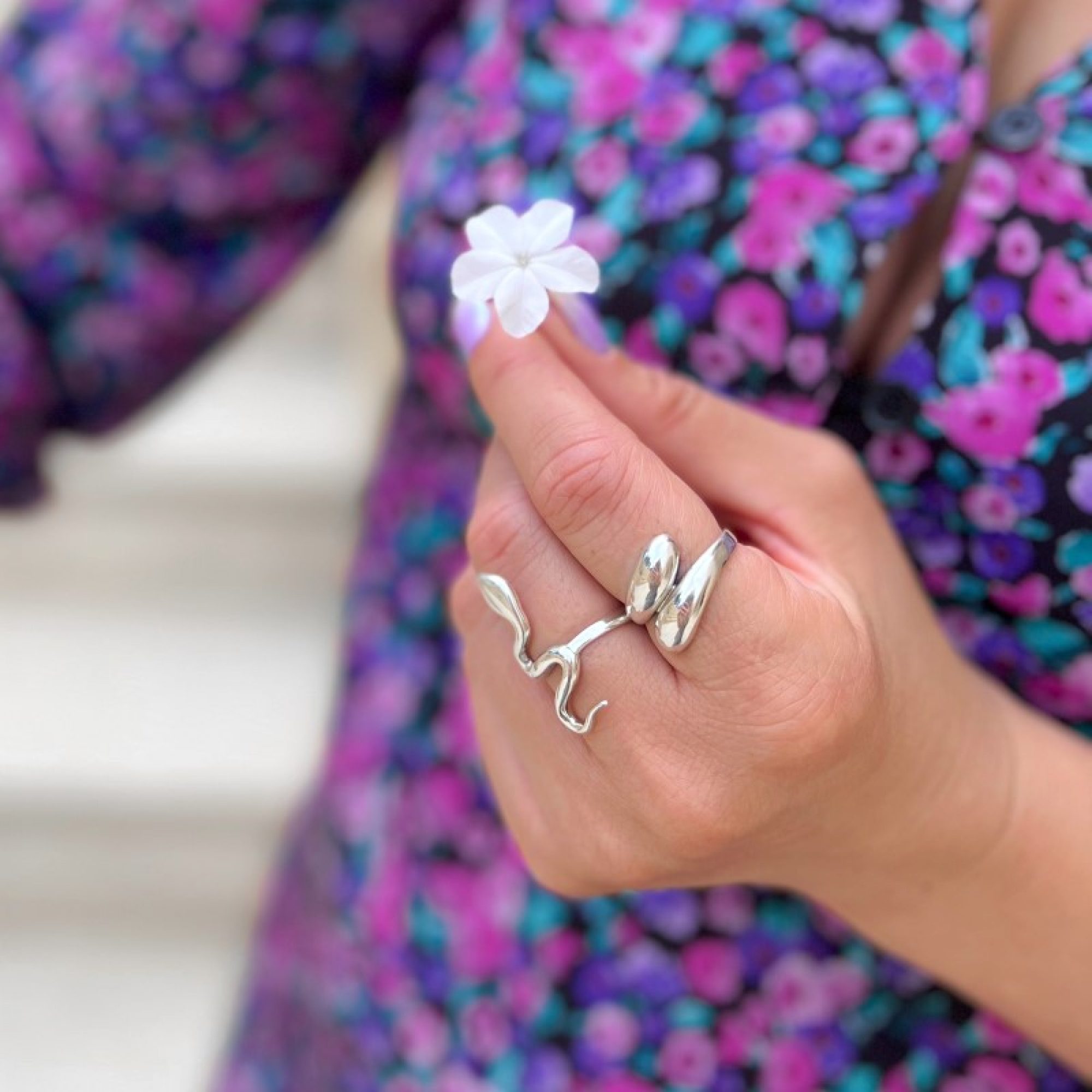 Δαχτυλίδι φίδι λουστρέ