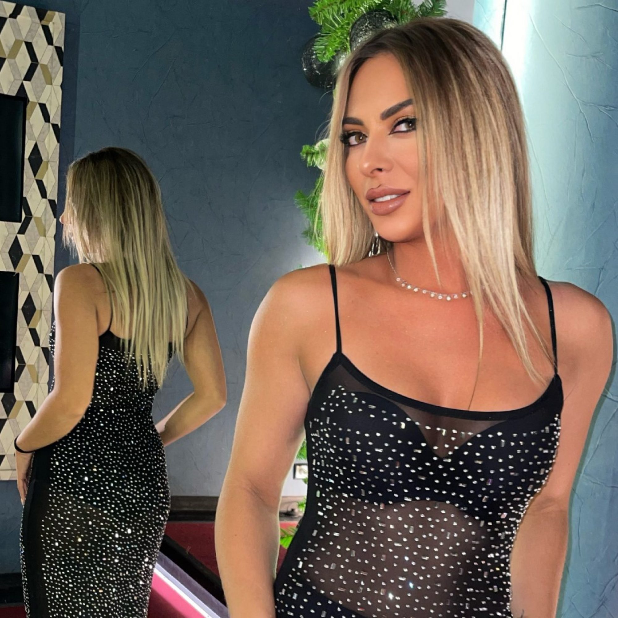 Κολιέ με πέτρες ζιργκόν και μαργαριτάρια