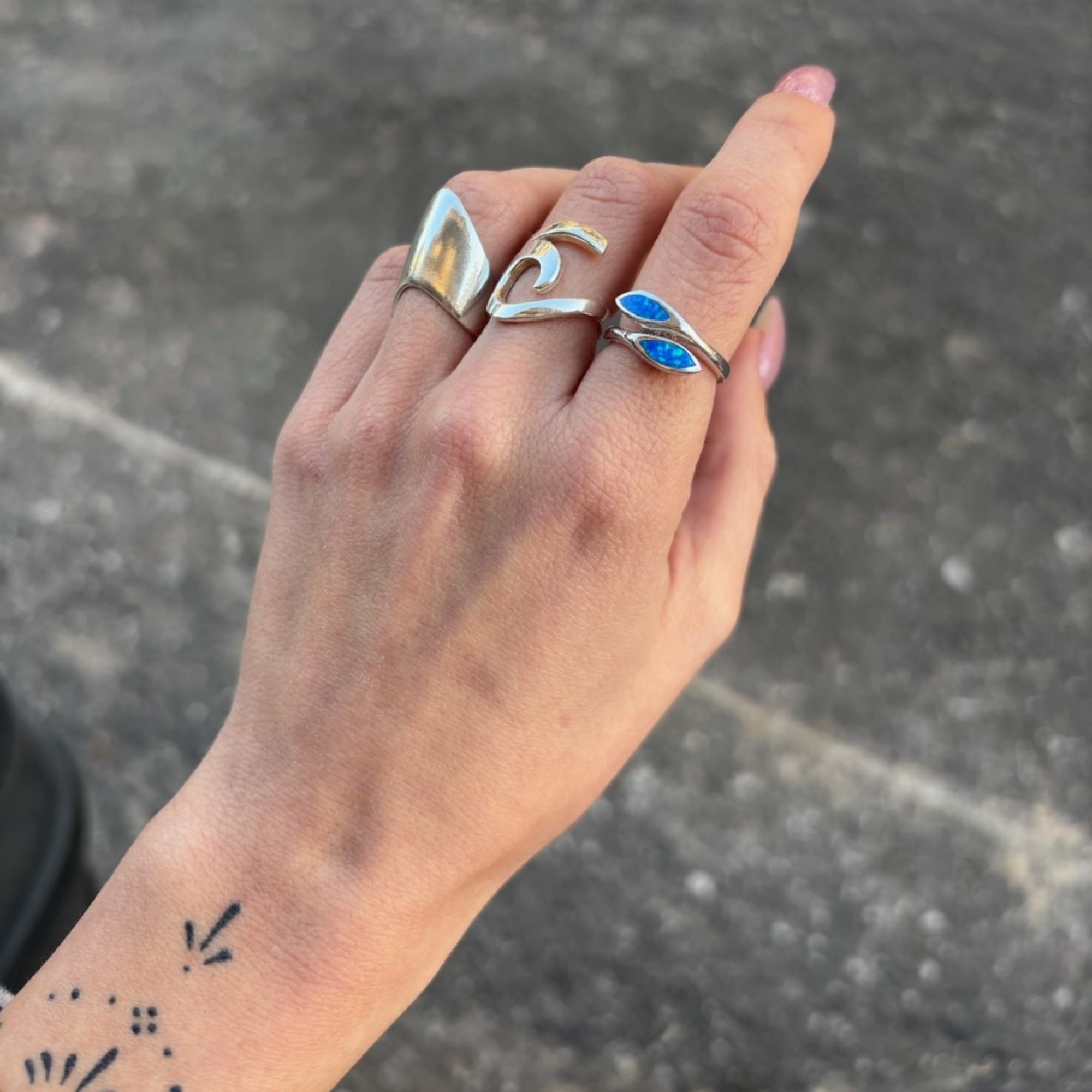 Δαχτυλίδι λουστρέ