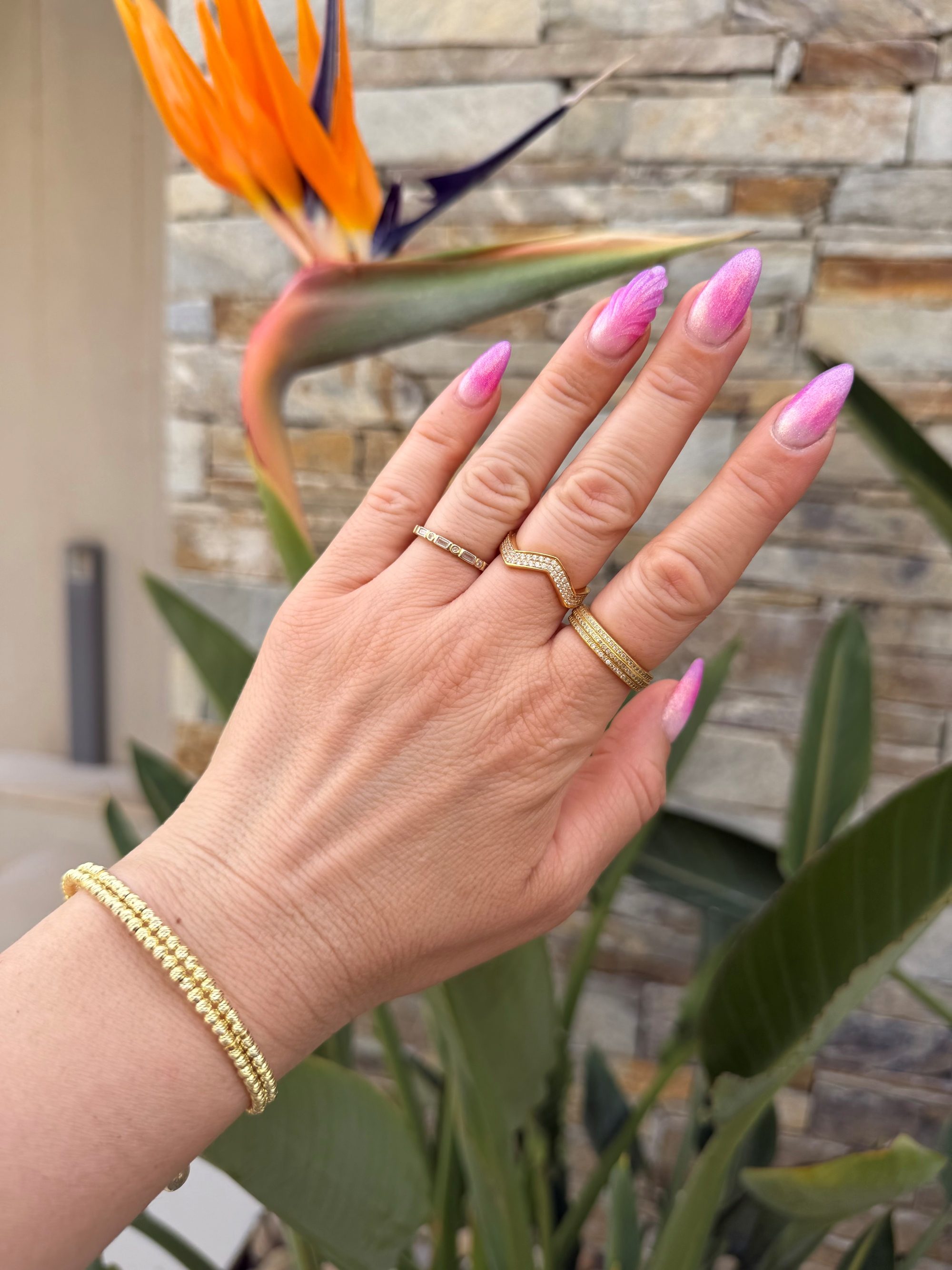 Gold plated bracelet 