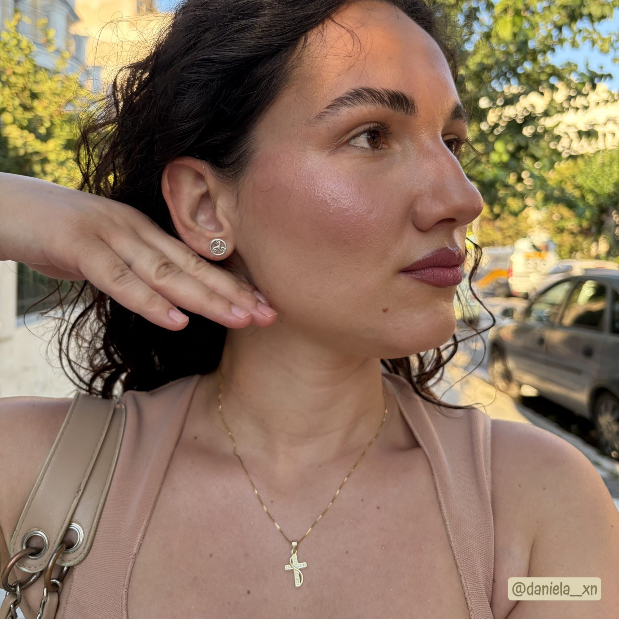 Meander earrings