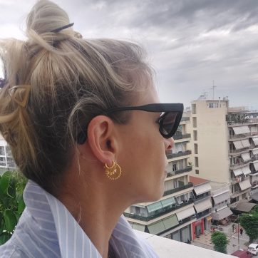 Επίχρυσα σκουλαρίκια