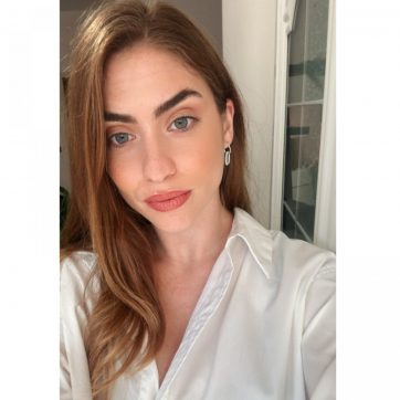 Ασημένια σκουλαρίκια με πέτρες ζιργκόν