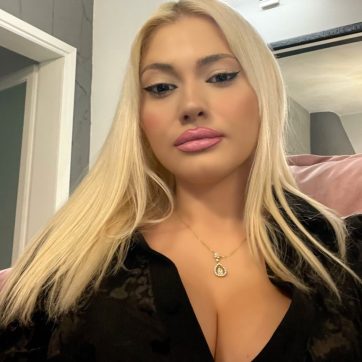 Κολιέ επίχρυσο με πέτρες ζιργκόν