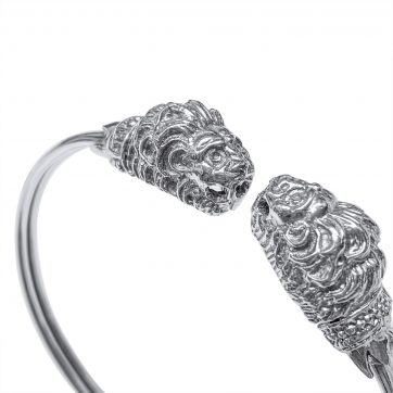 Adjustable lion bracelet