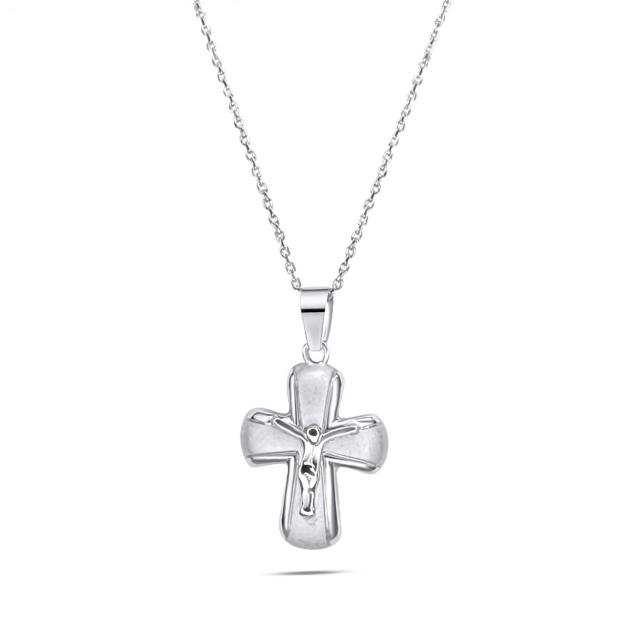 Silver crucifix 