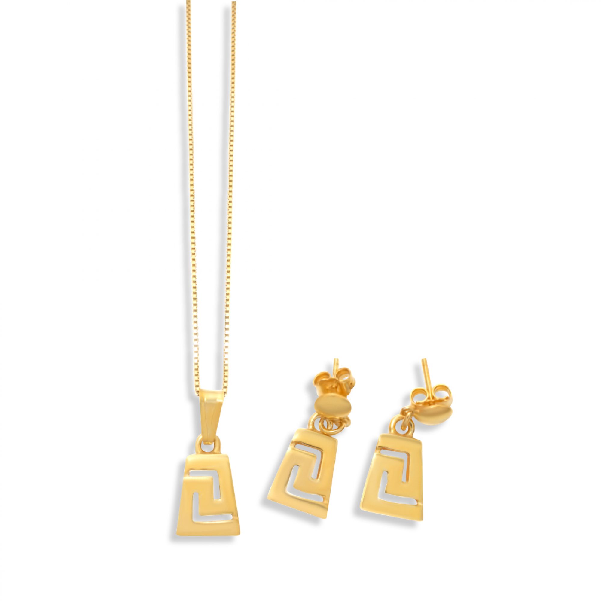 Σετ μαίανδρος επίχρυσο