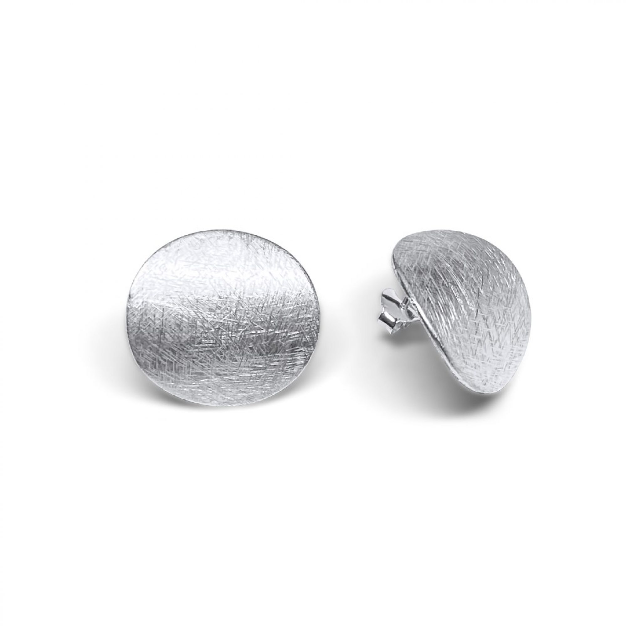 Engraved stud earrings