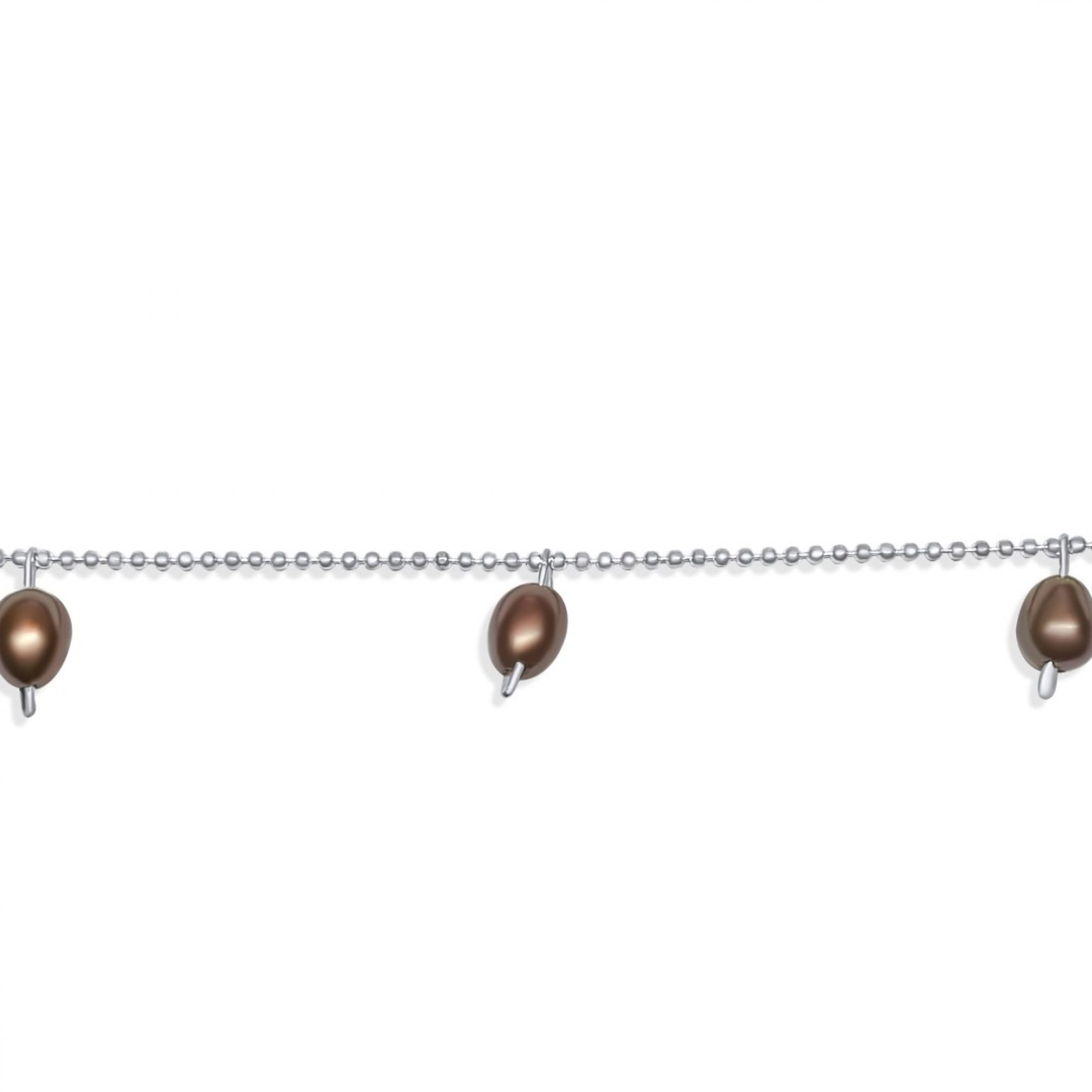 Αλυσίδα ποδιού με κρεμαστές πέτρες 