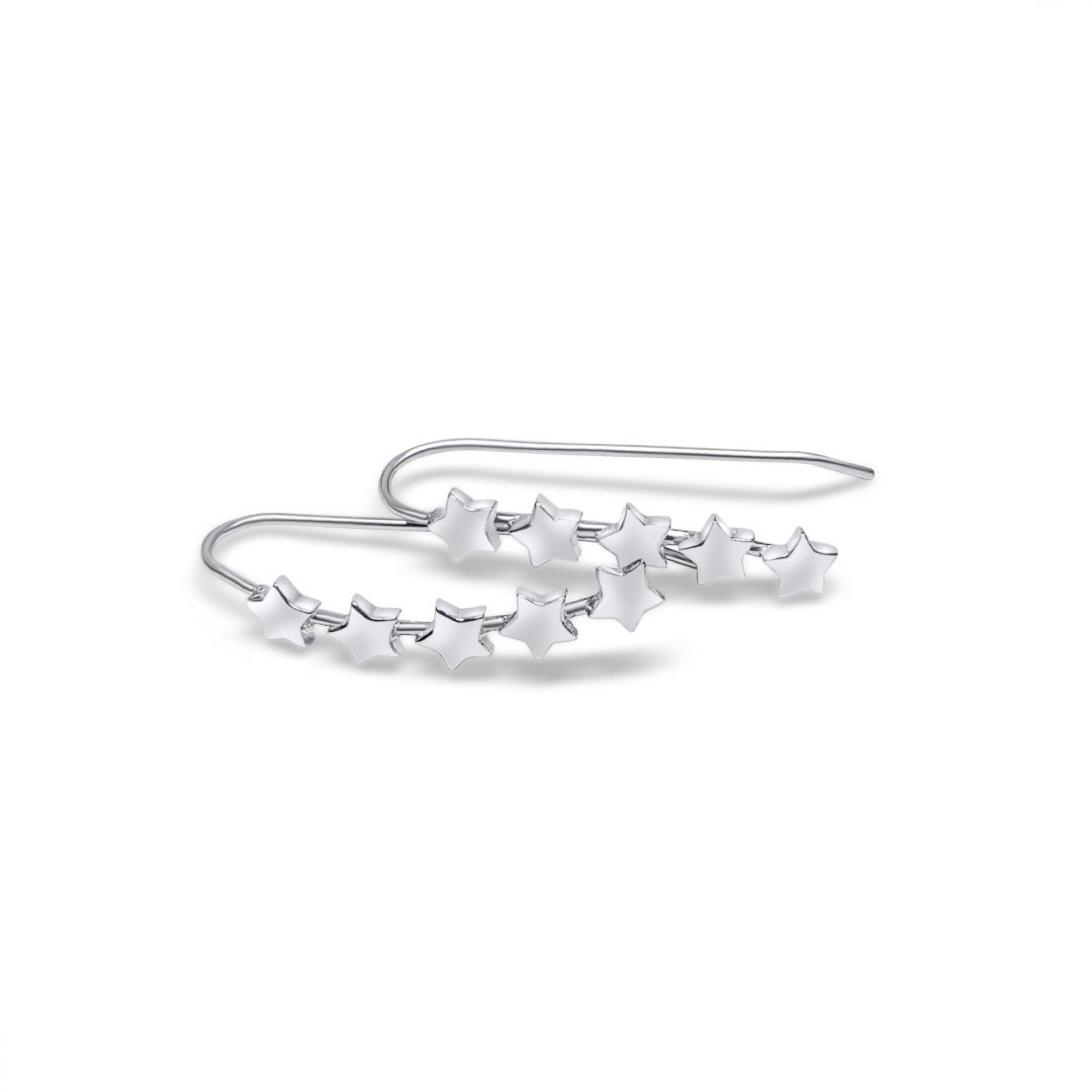 Σκουλαρίκια climbers με αστέρια