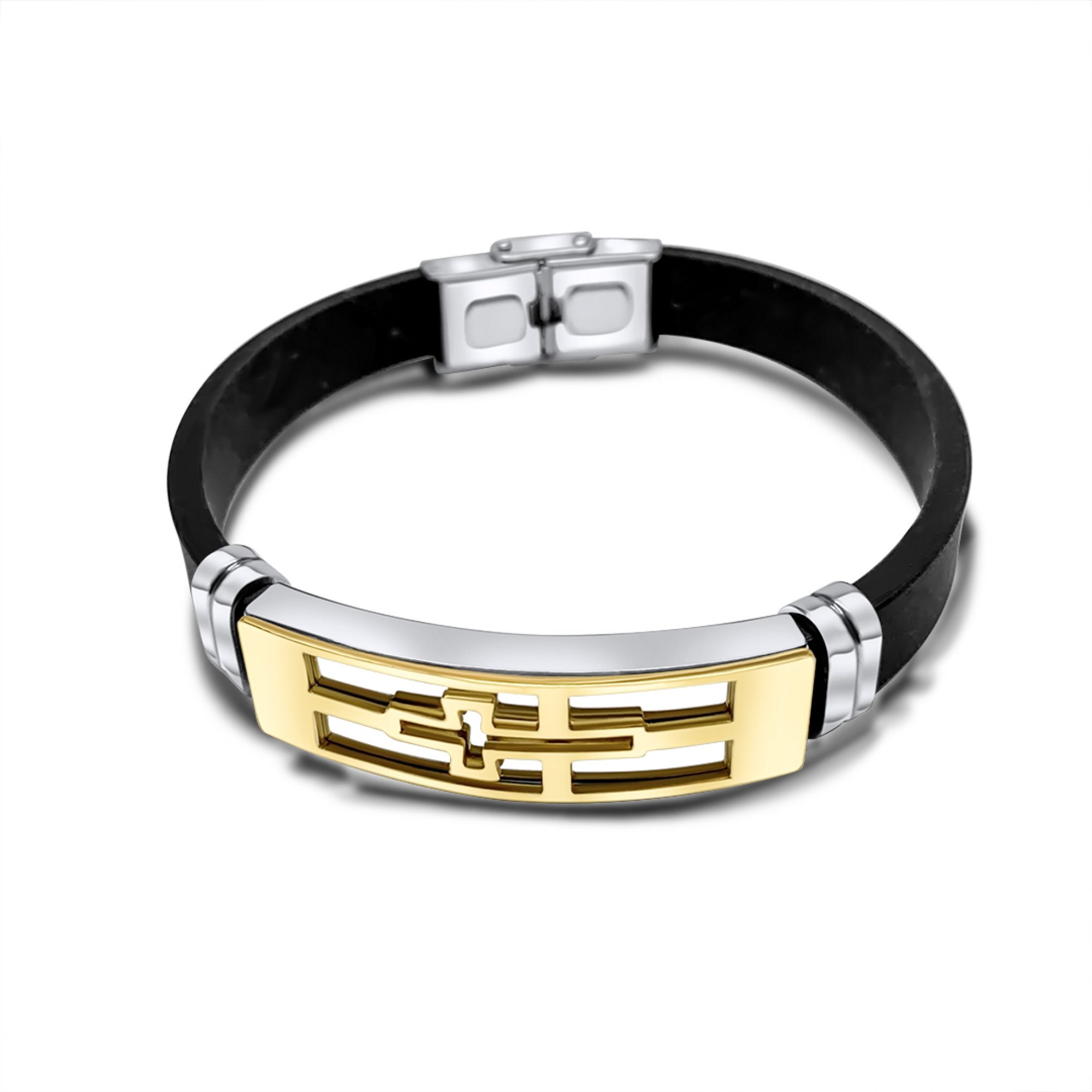 Χειροπέδα από καουτσούκ και ατσάλι