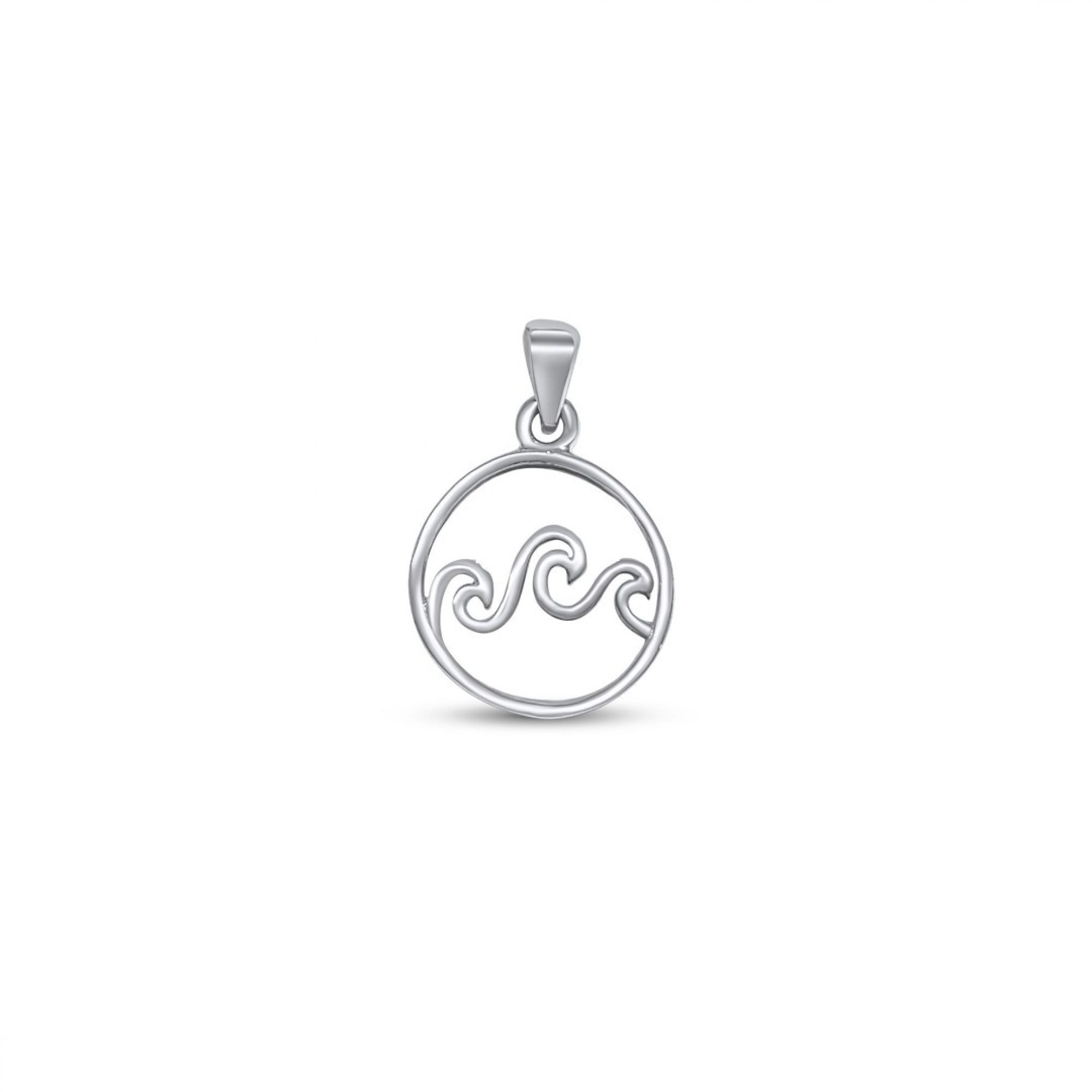Waves pendant