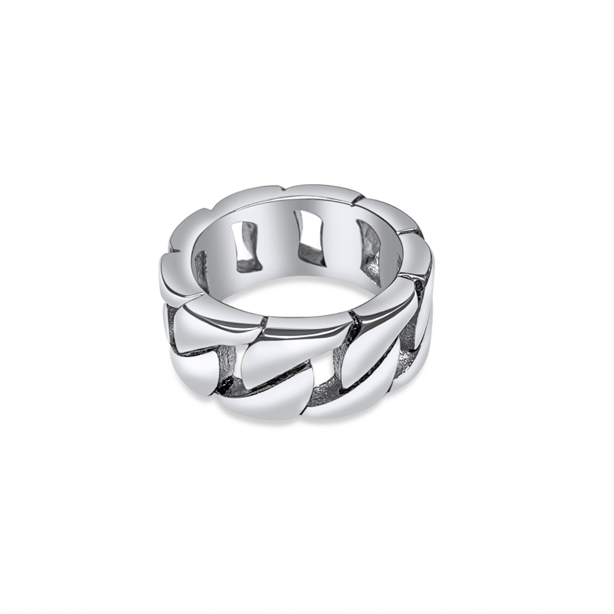 Steel chain ring