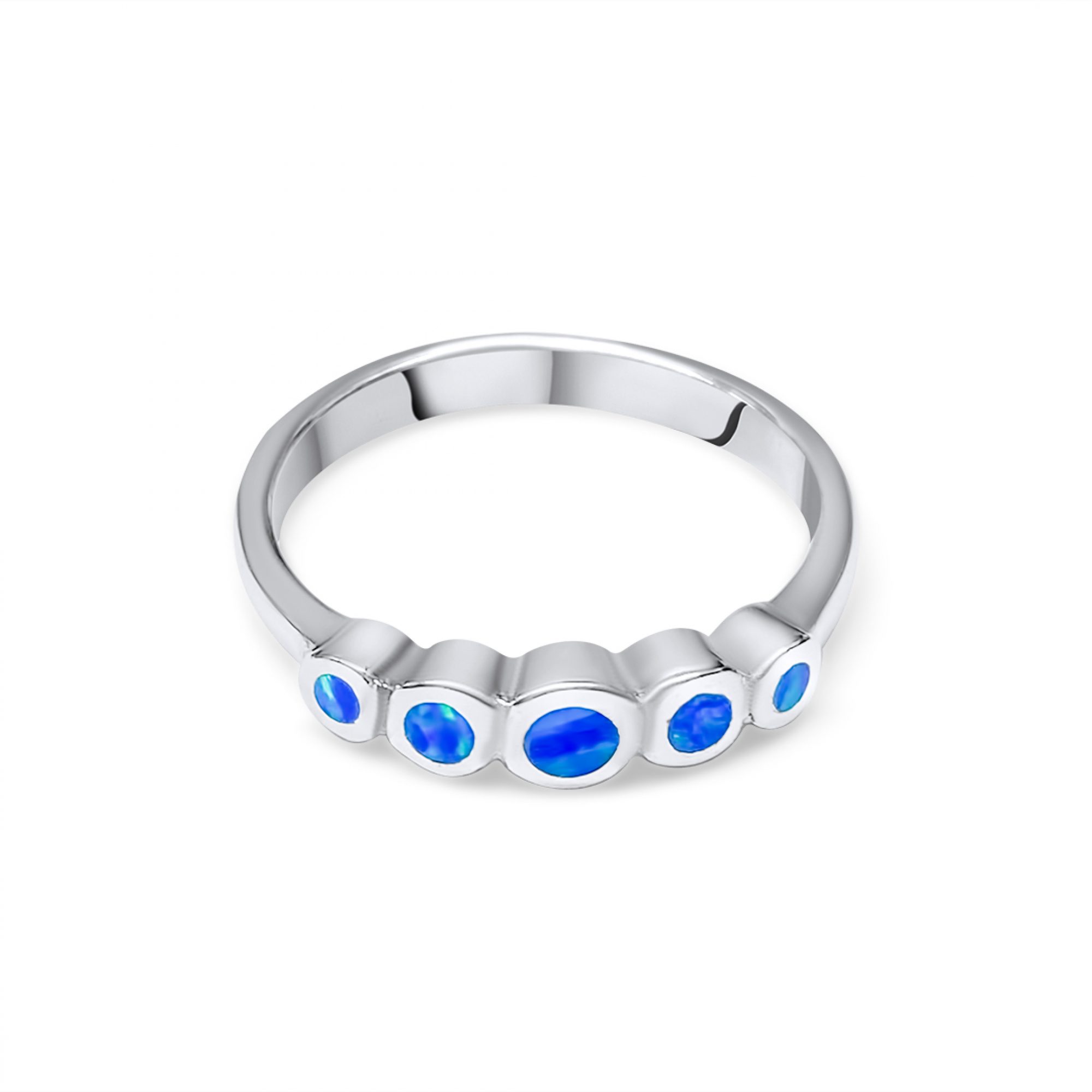 Δαχτυλίδι με πέτρες όπαλ 