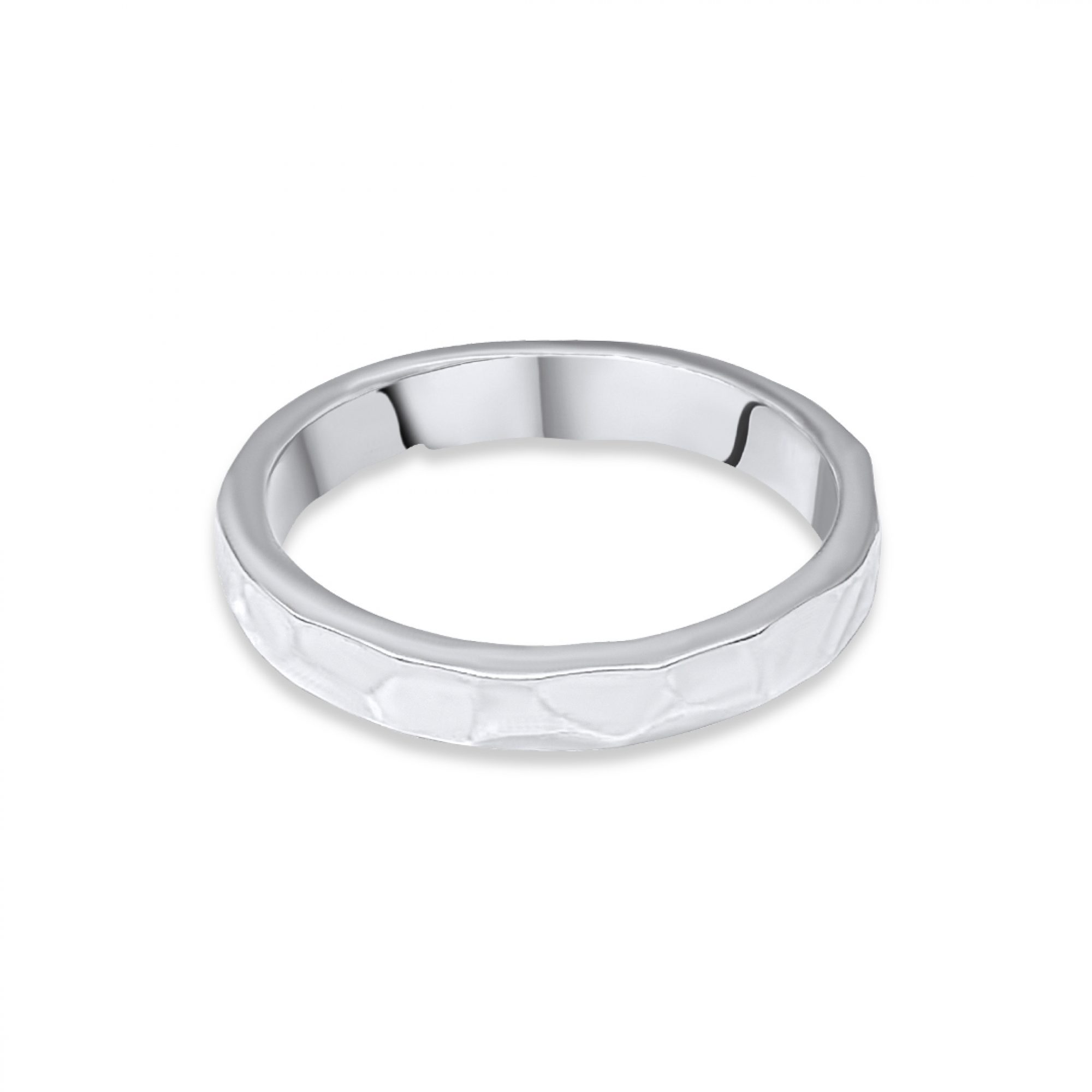 Silver band ring 3mm