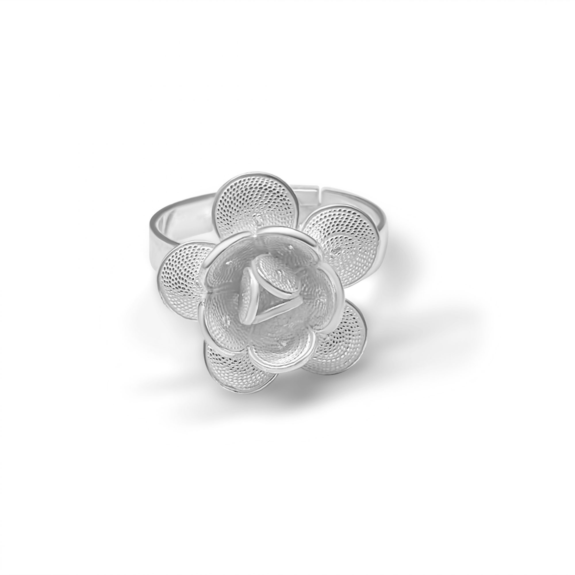 Δαχτυλίδι φιλιγκράν σε σχήμα λουλουδιού