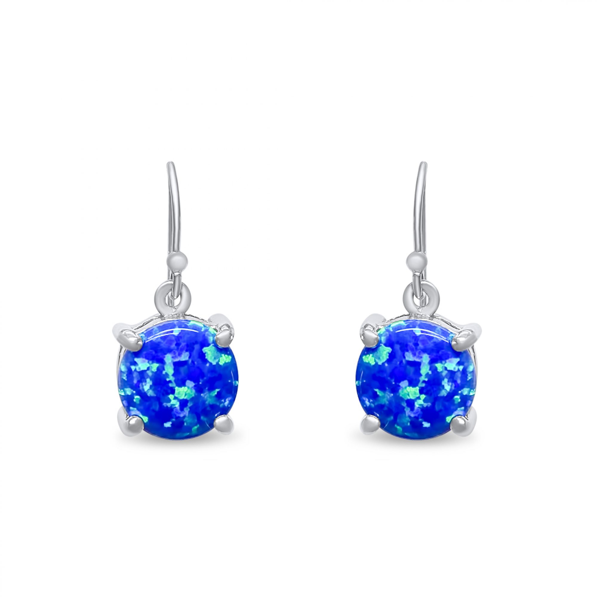 Dangle opal earrings 