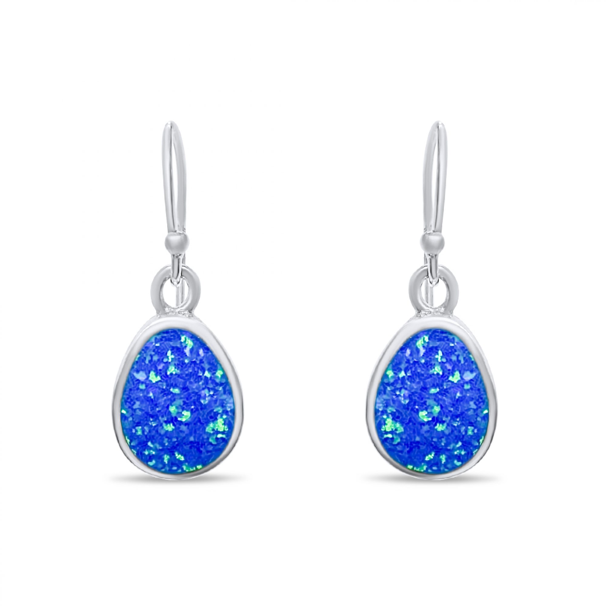 Dangle opal earrings 