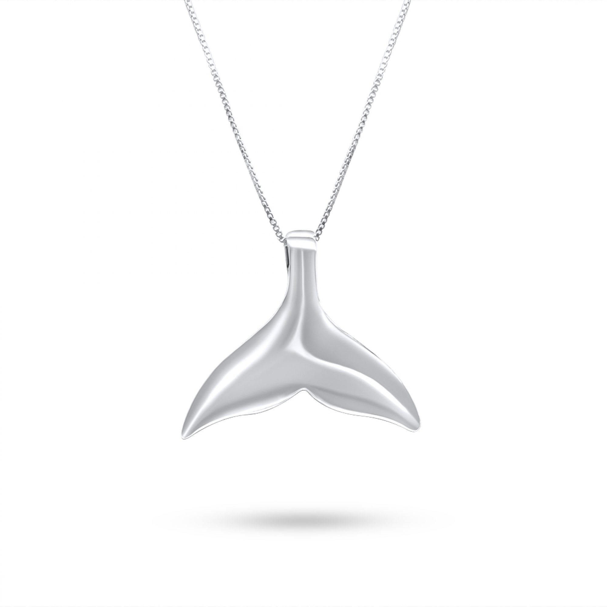 Whale tail necklace