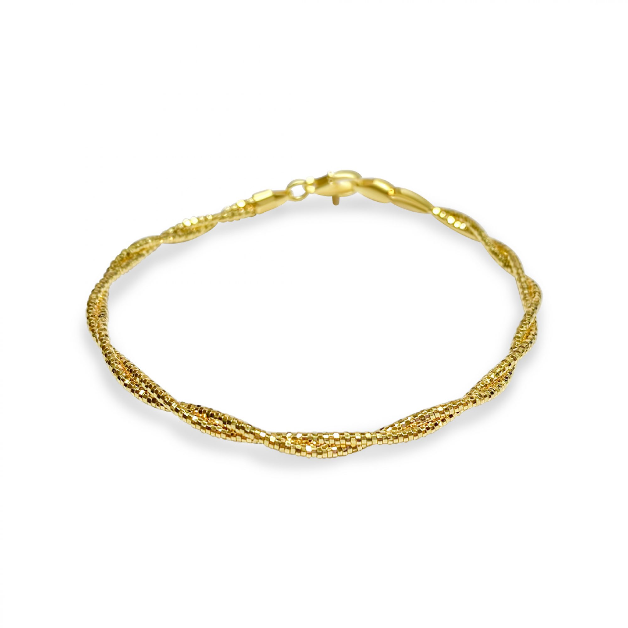 Gold plated bracelet
