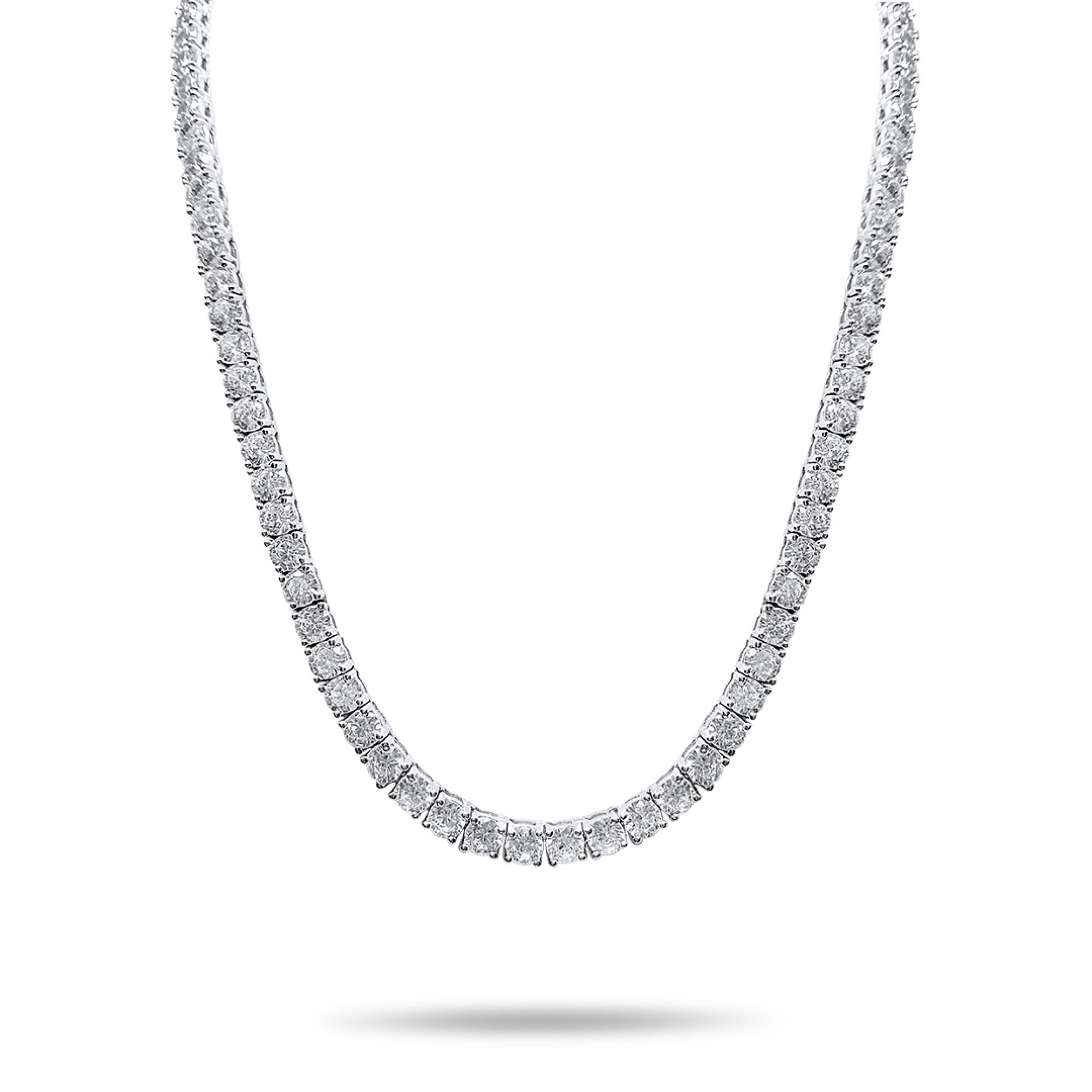 Κολιέ ριβιέρα με πέτρες ζιργκόν