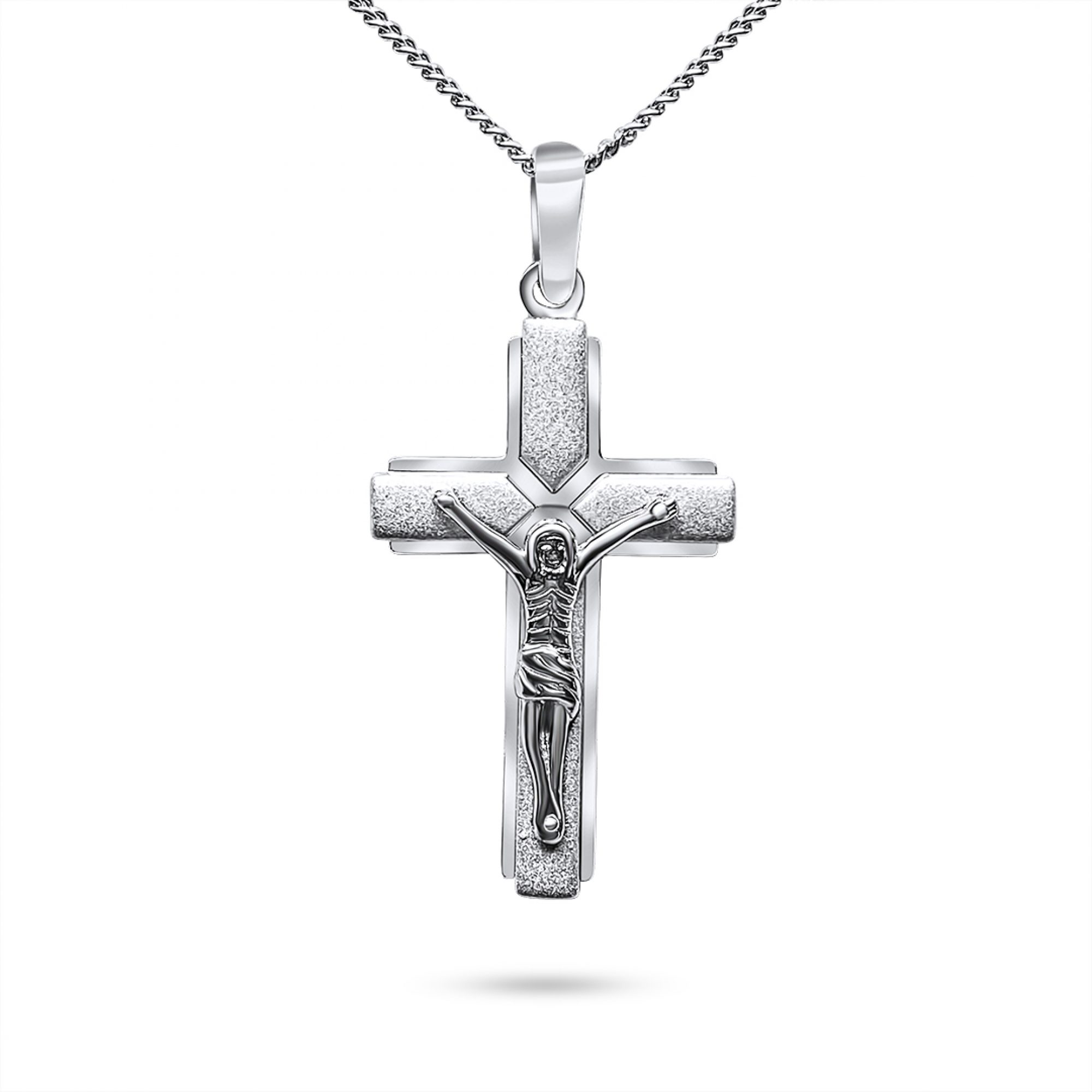 Silver crucifix 
