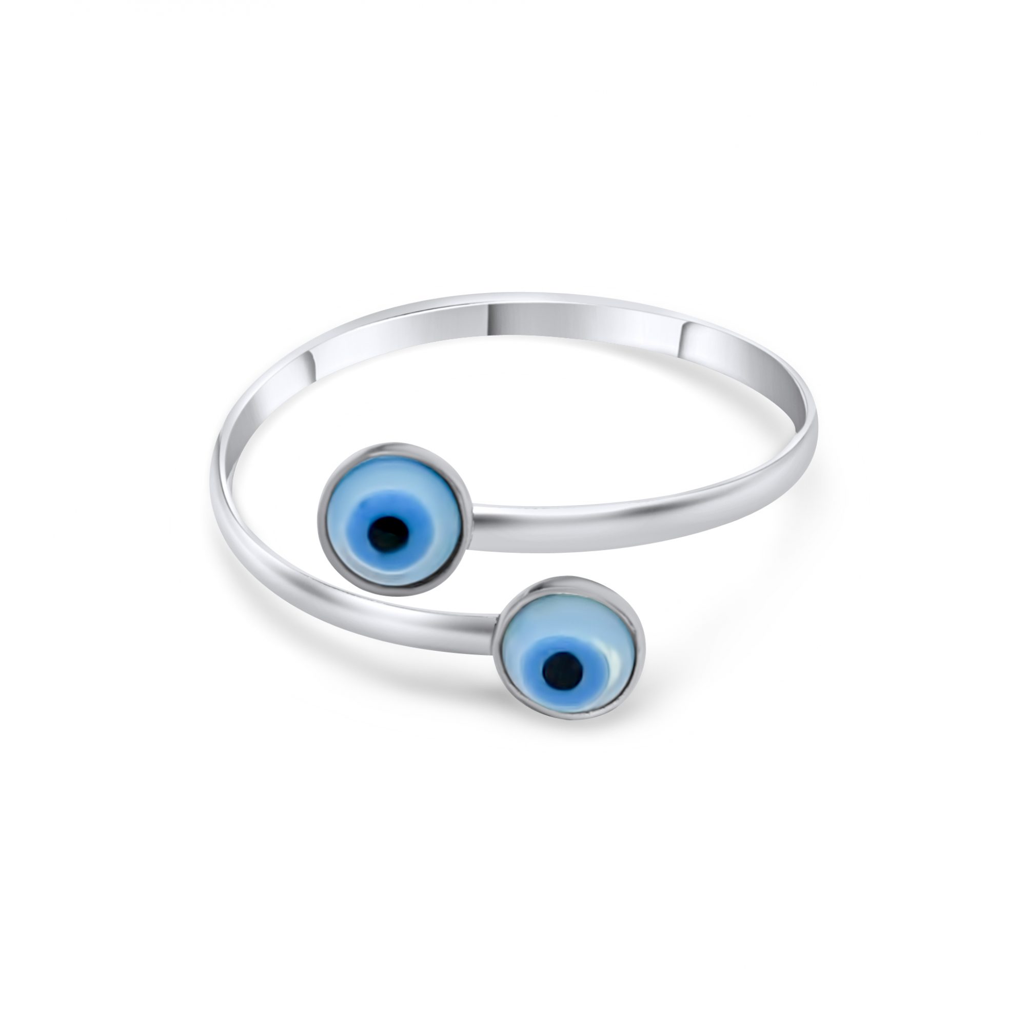 Δαχτυλίδι μάτι με φίλντισι