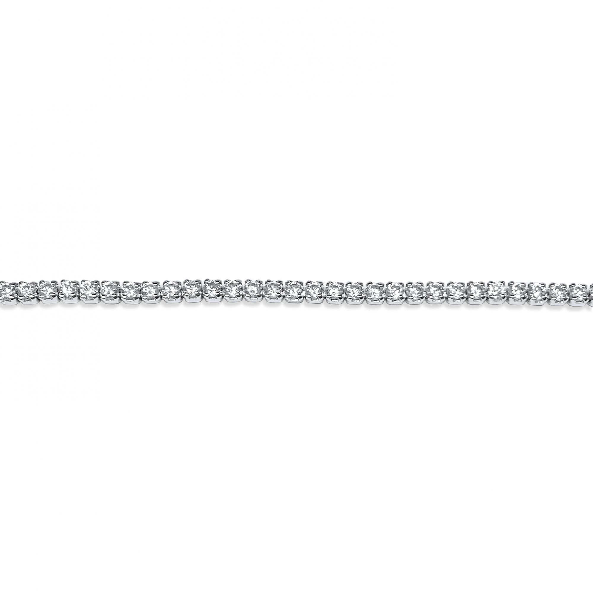 Βραχιόλι ριβιέρα με πέτρες ζιργκόν