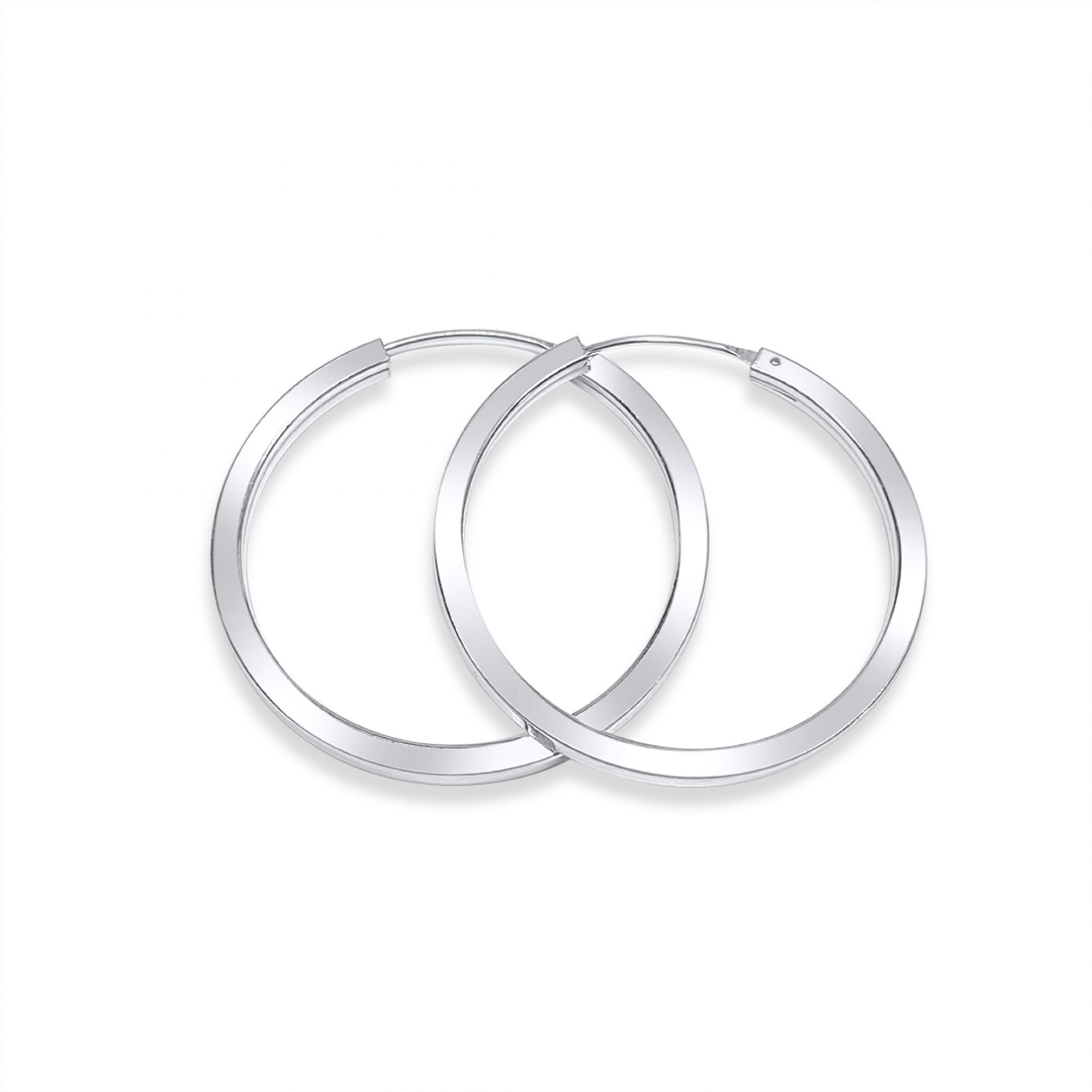 Κρίκοι τετράγωνοι πλακέ (39mm)