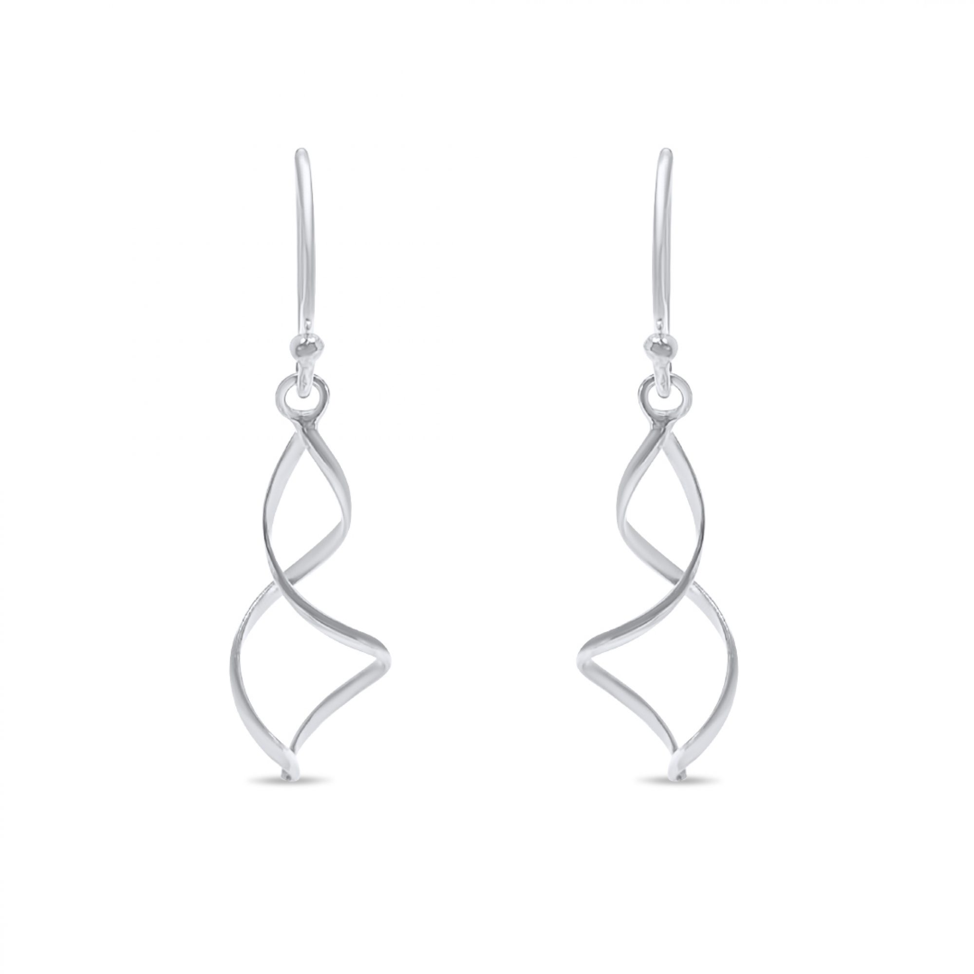 Σκουλαρίκια κρεμαστά έλικες