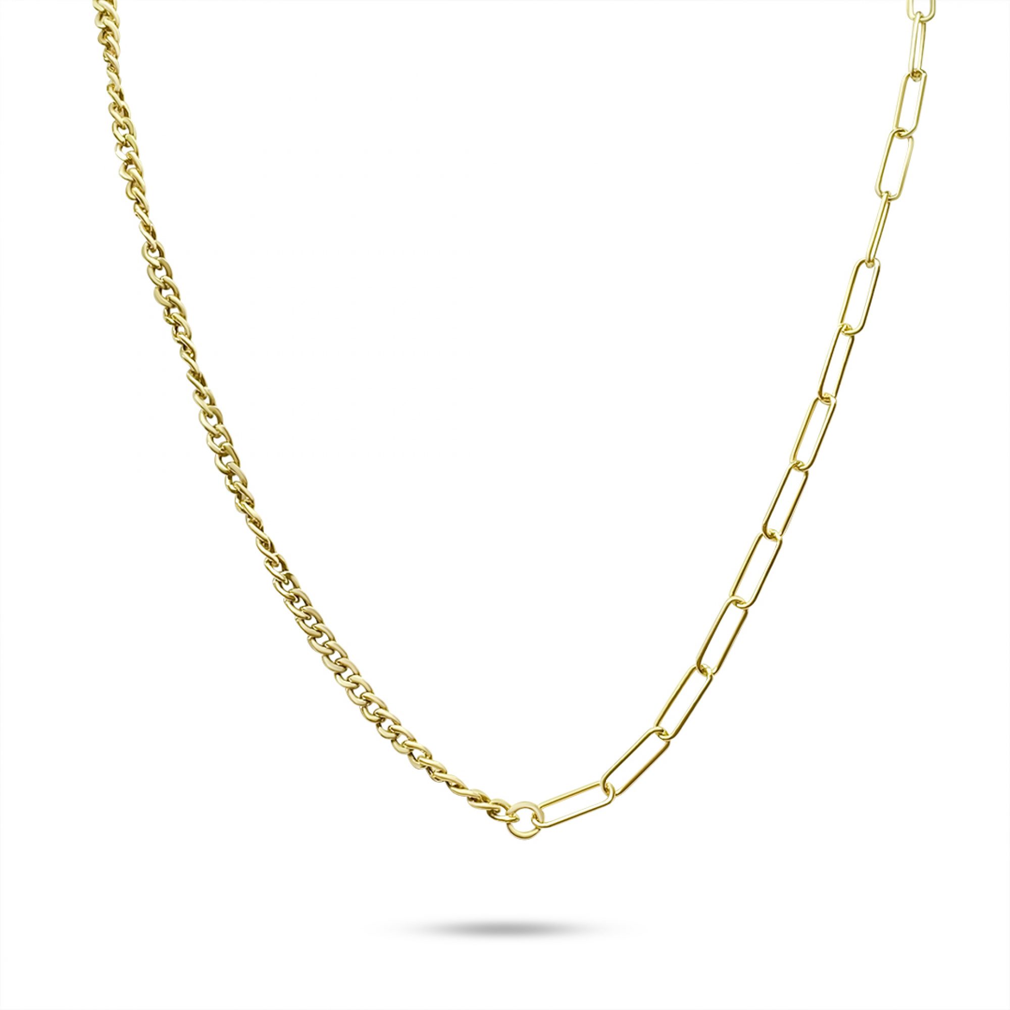 Κολιέ επίχρυσο αλυσίδα