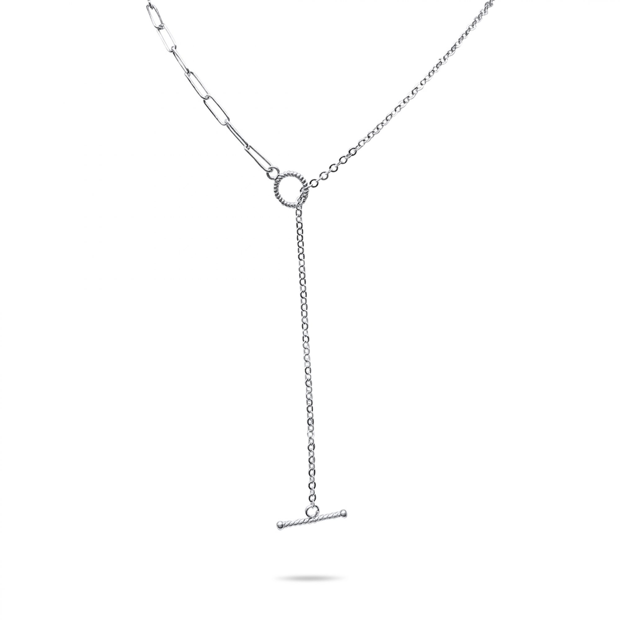 Y-style chain necklace 