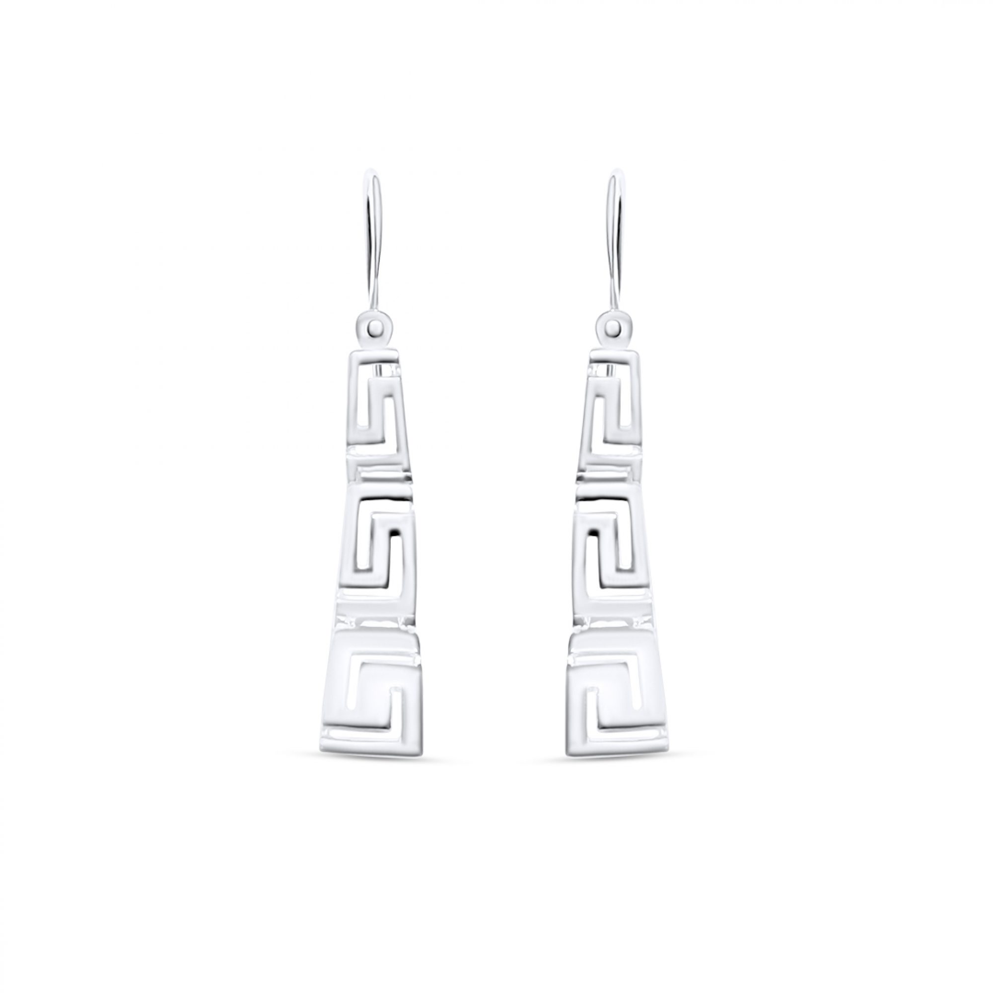 Σκουλαρίκια κρεμαστά μαίανδρος 