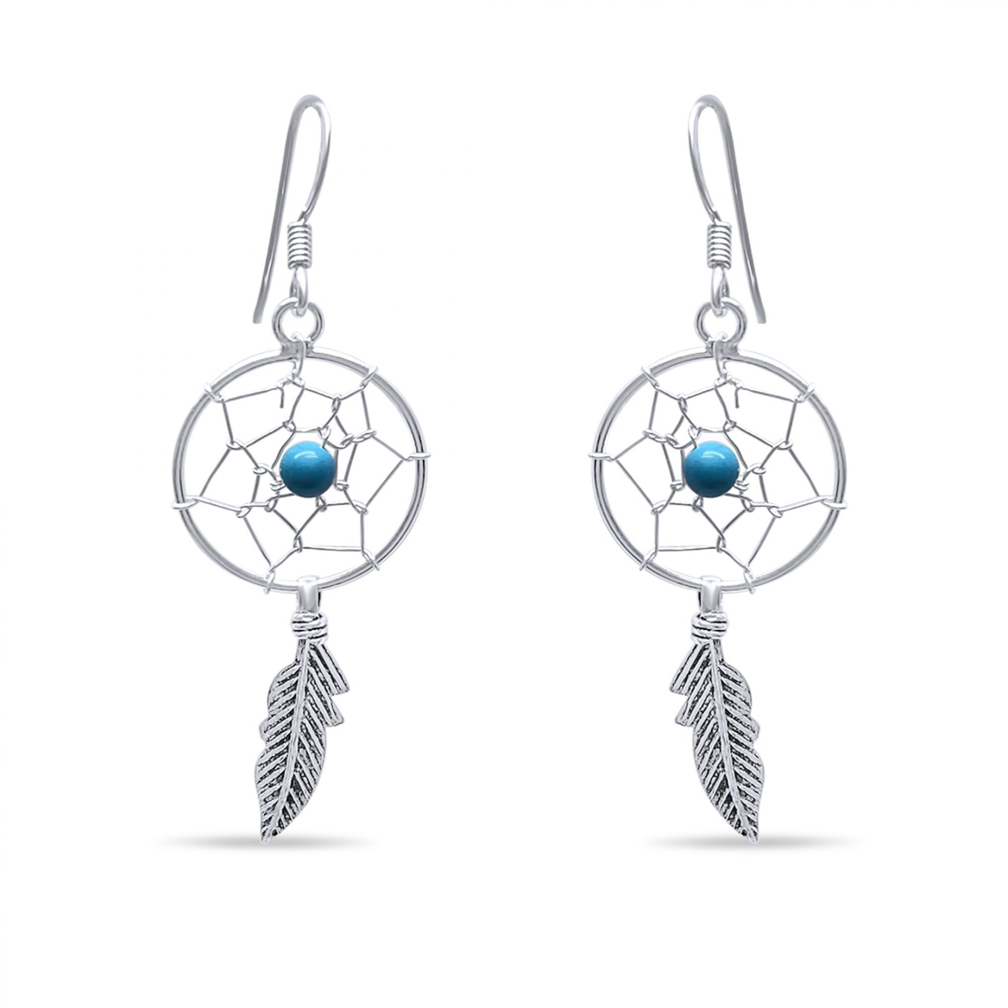 Dream catcher earrings