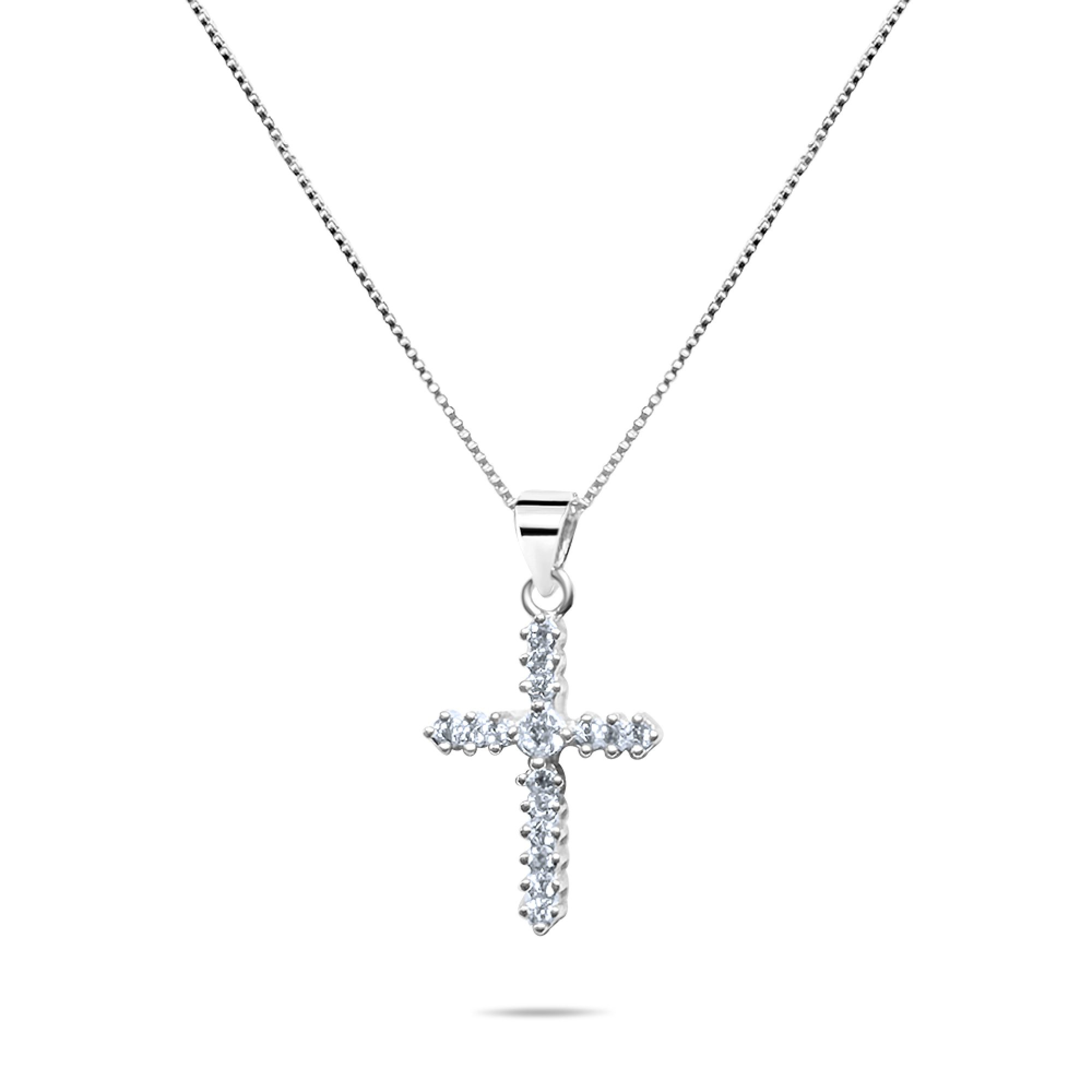 Σταυρός με ζιργκόν πέτρες