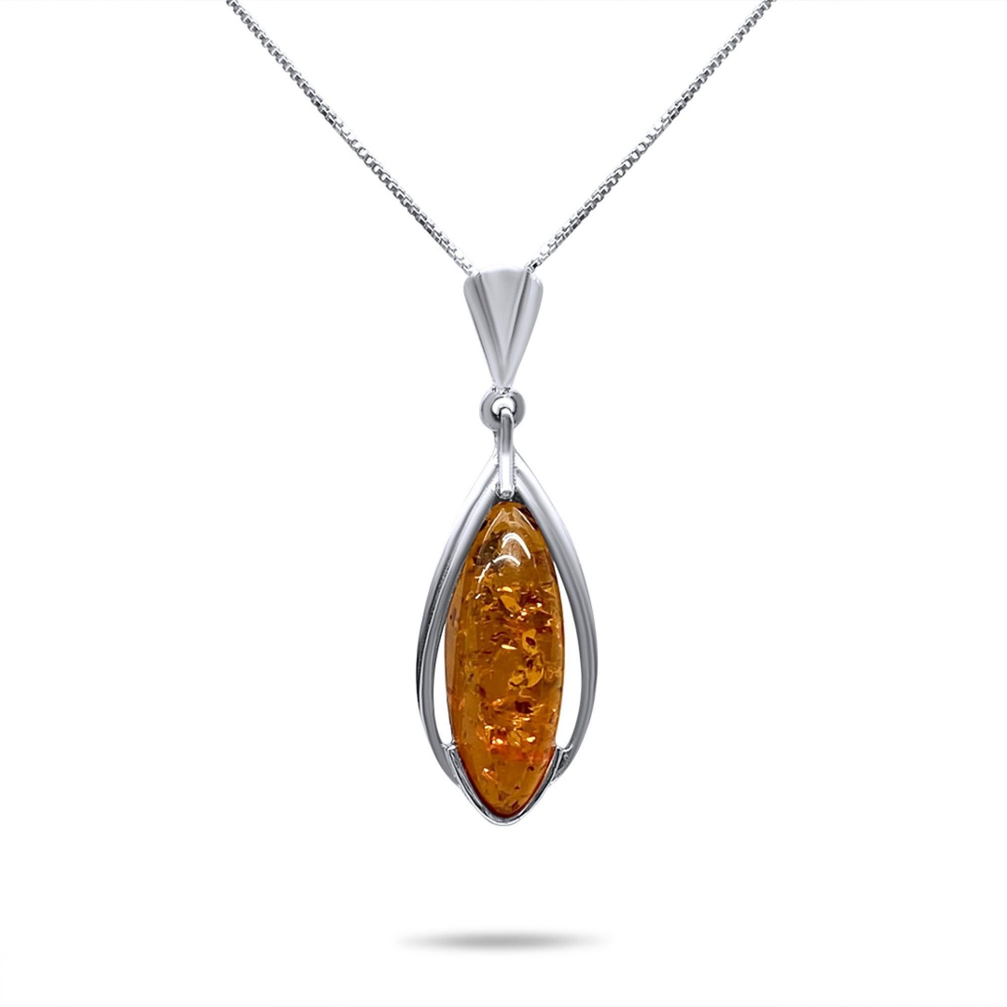 Κολιέ με κεχριμπάρι