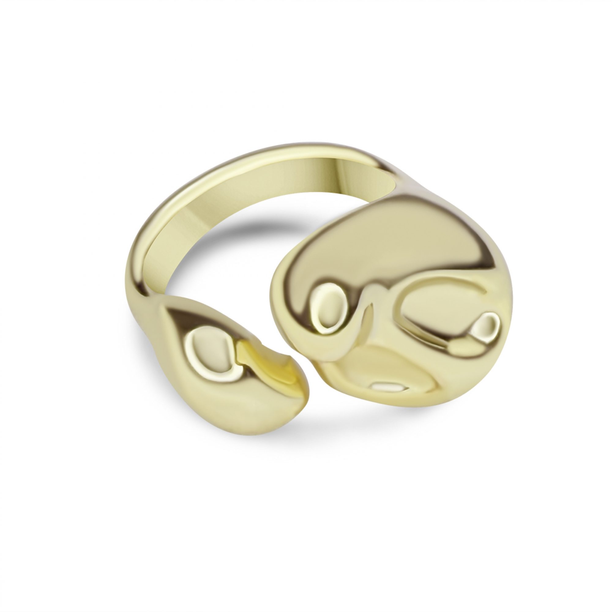 Gold plated ring 