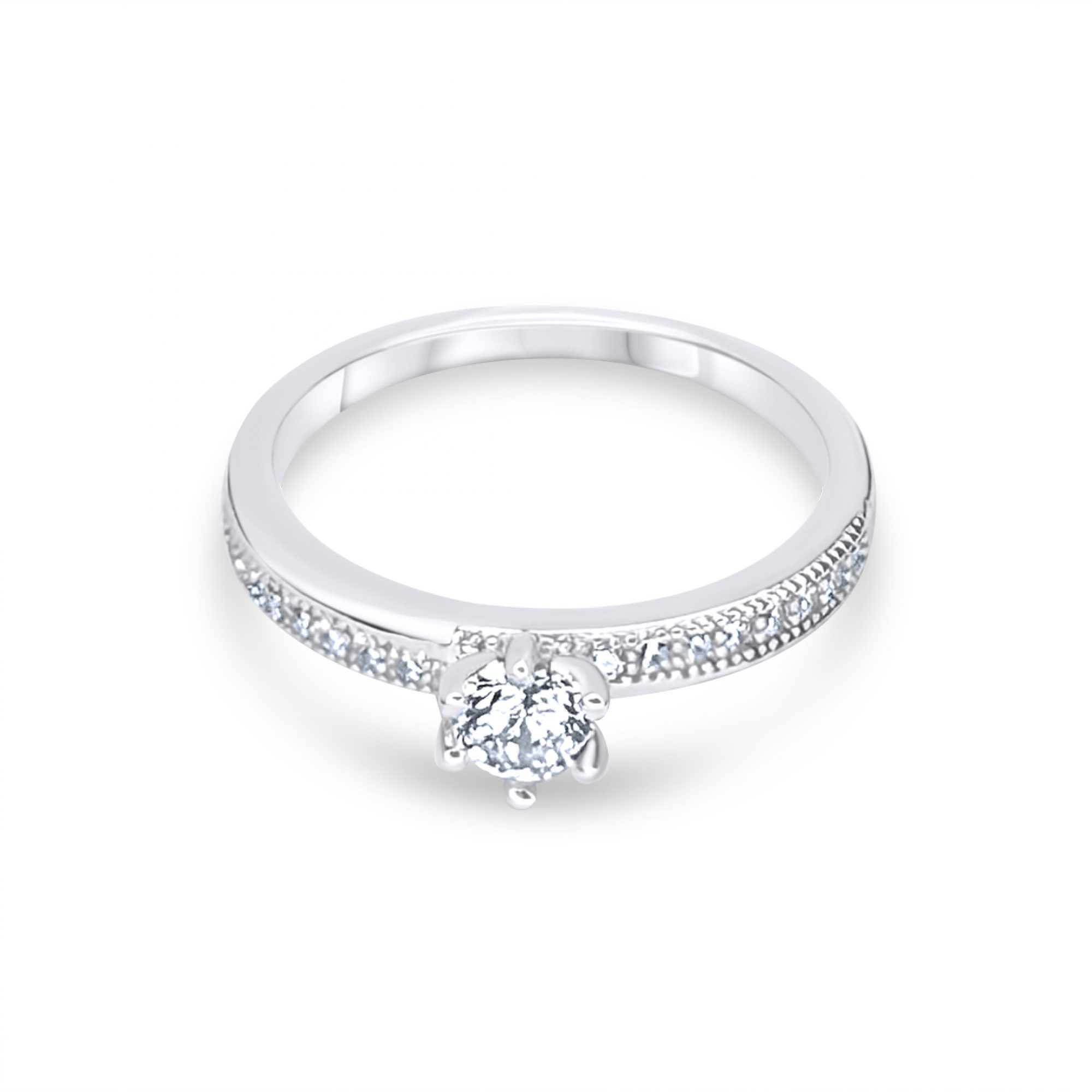 Δαχτυλίδι με πέτρες ζιργκόν