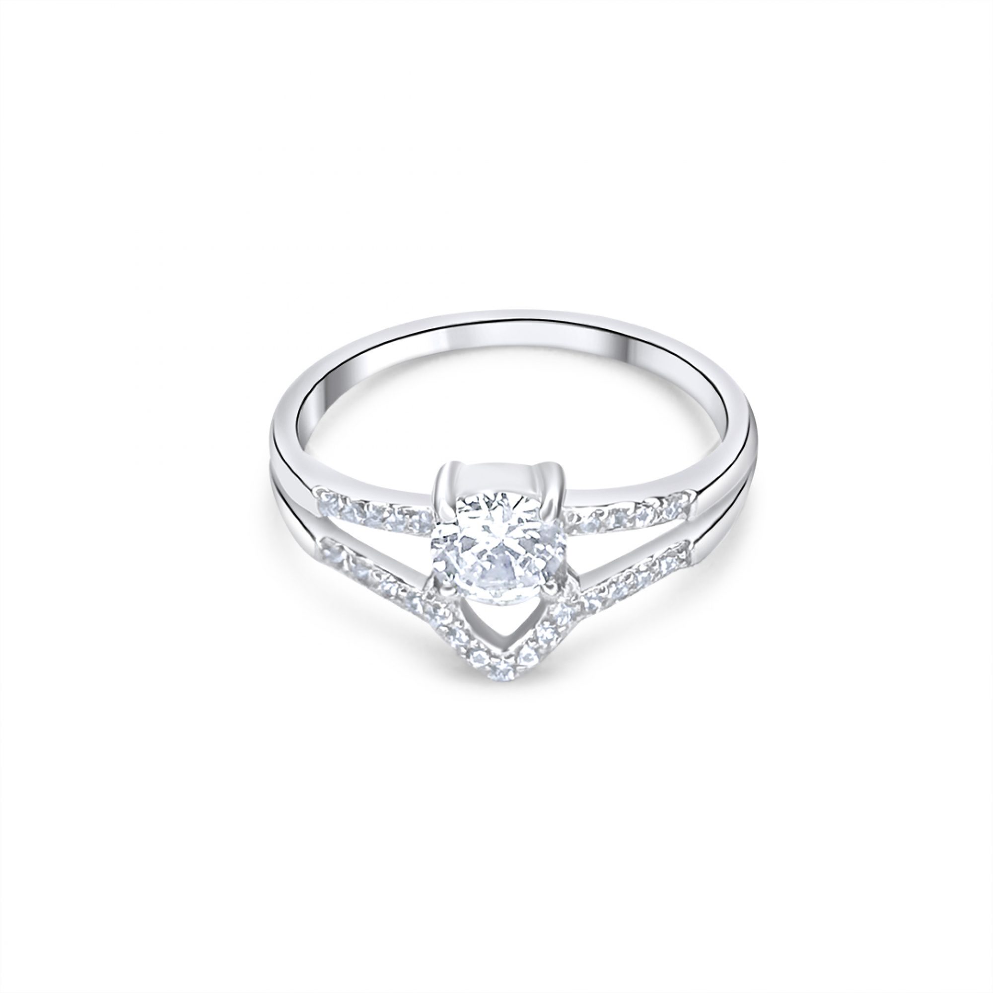 Δαχτυλίδι με πέτρες ζιργκόν