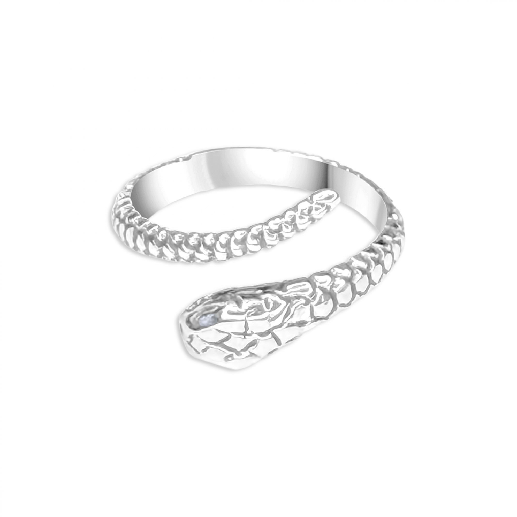 Δαχτυλίδι φίδι σκαλιστό