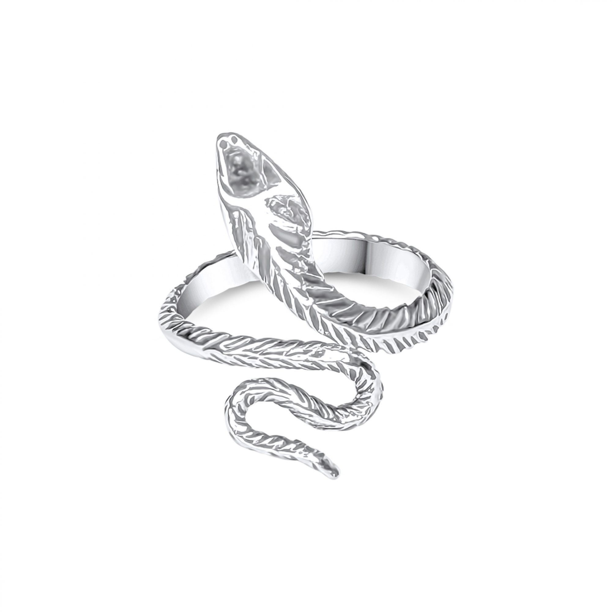 Δαχτυλίδι φίδι σκαλιστό