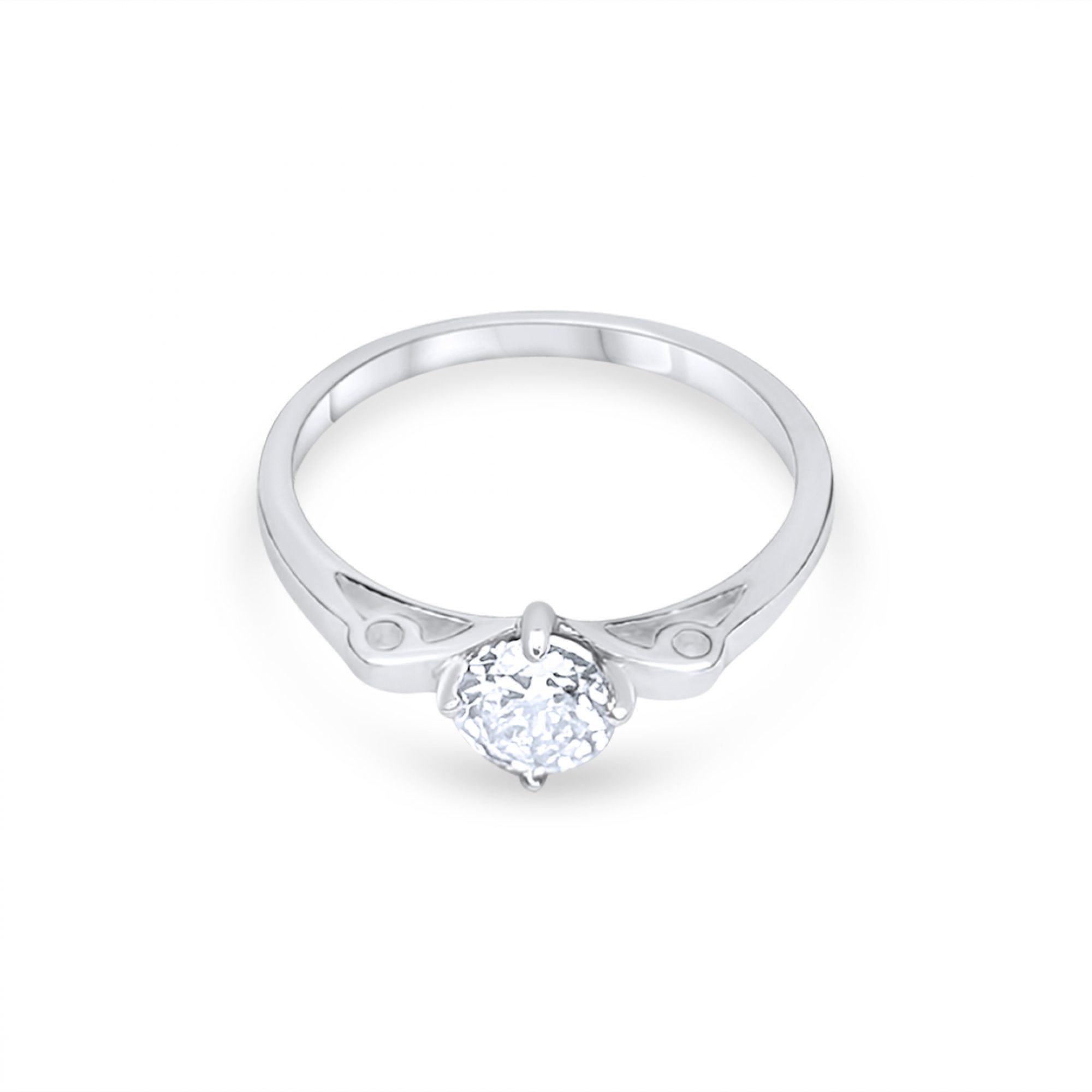 Μονόπετρο δαχτυλίδι με ζιργκόν πέτρα