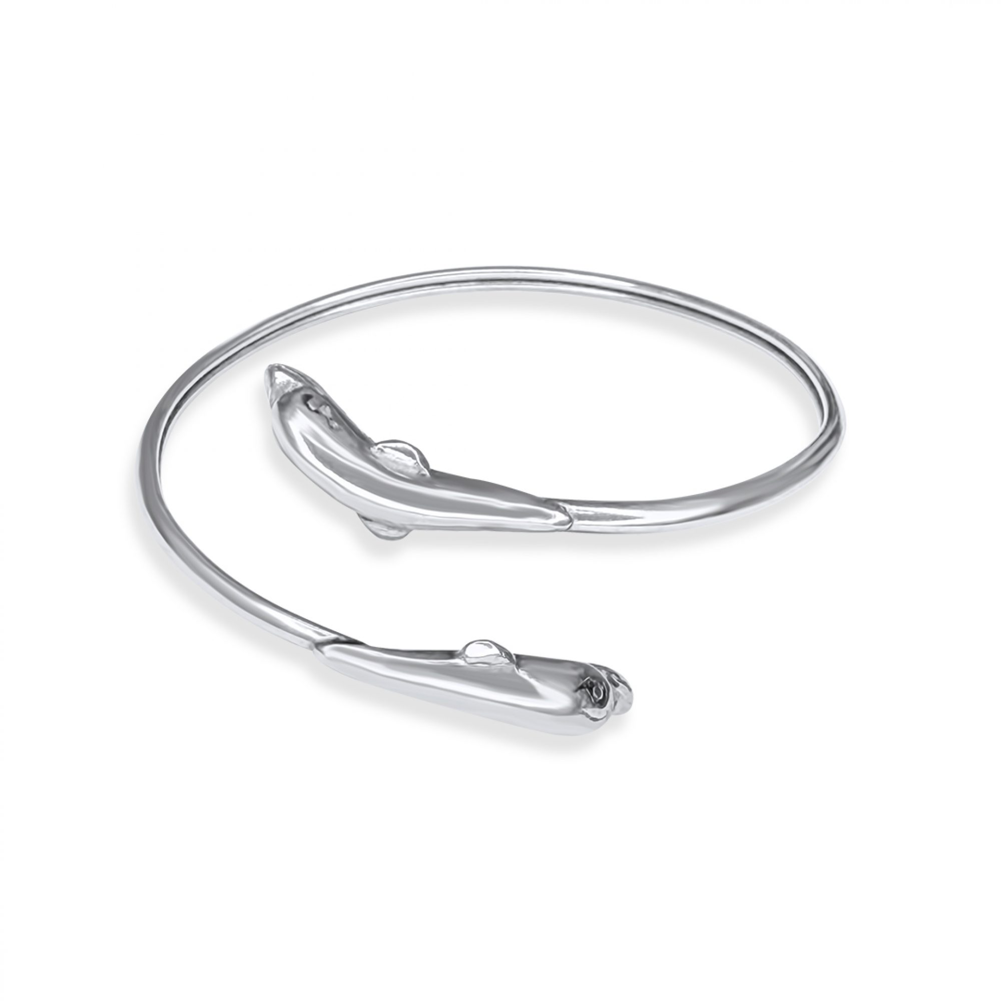 Βραχιόλι κύκλος με δελφίνια