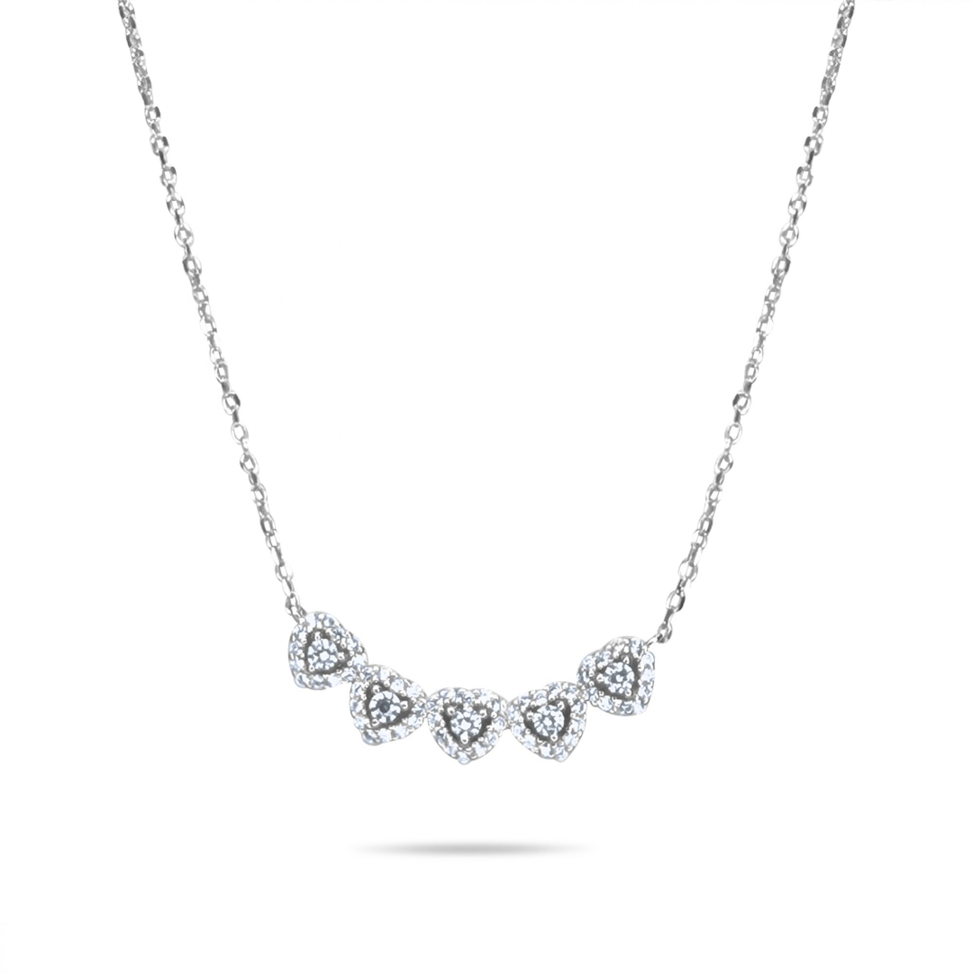 Κολιέ με πέτρες ζιργκόν