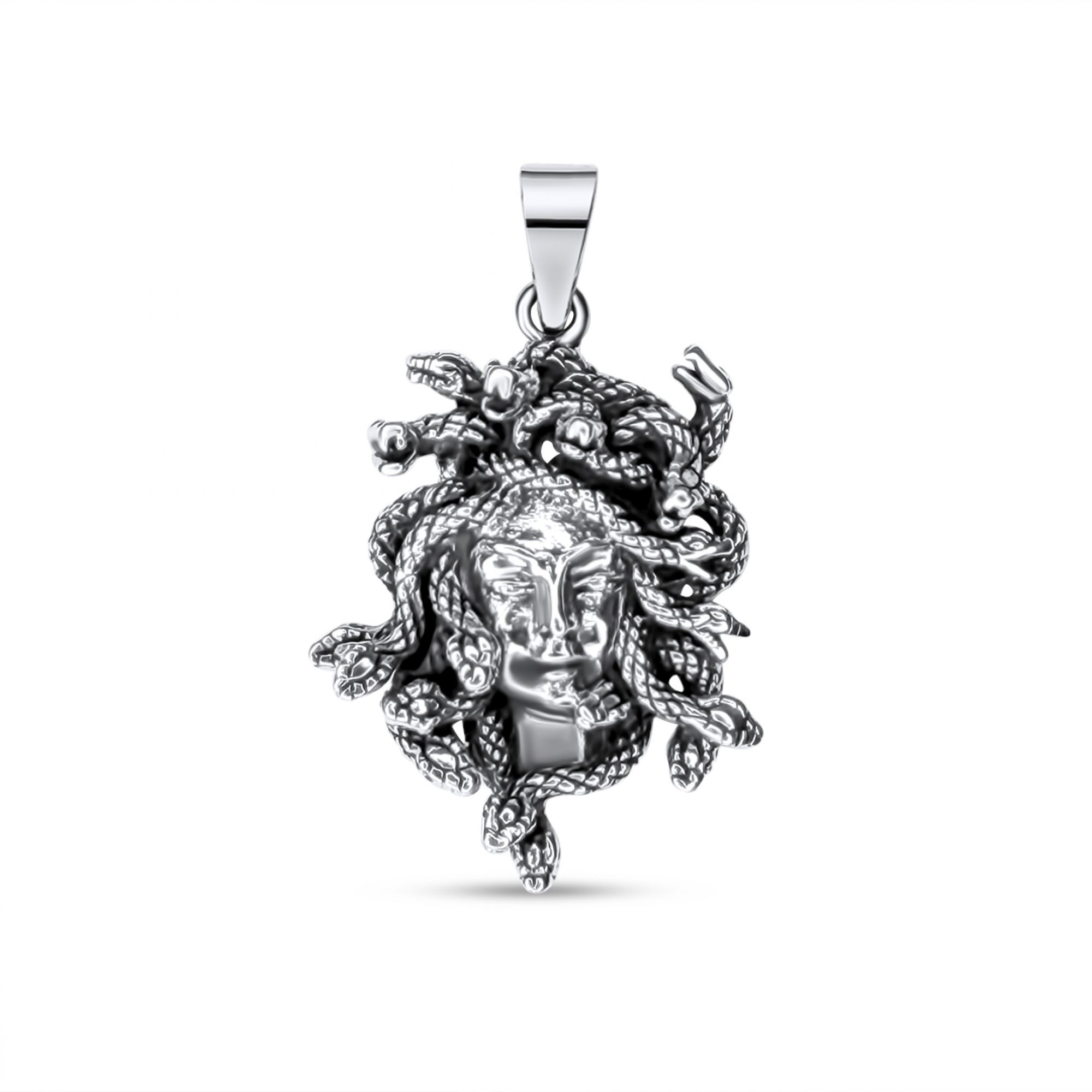 Medusa head pendant